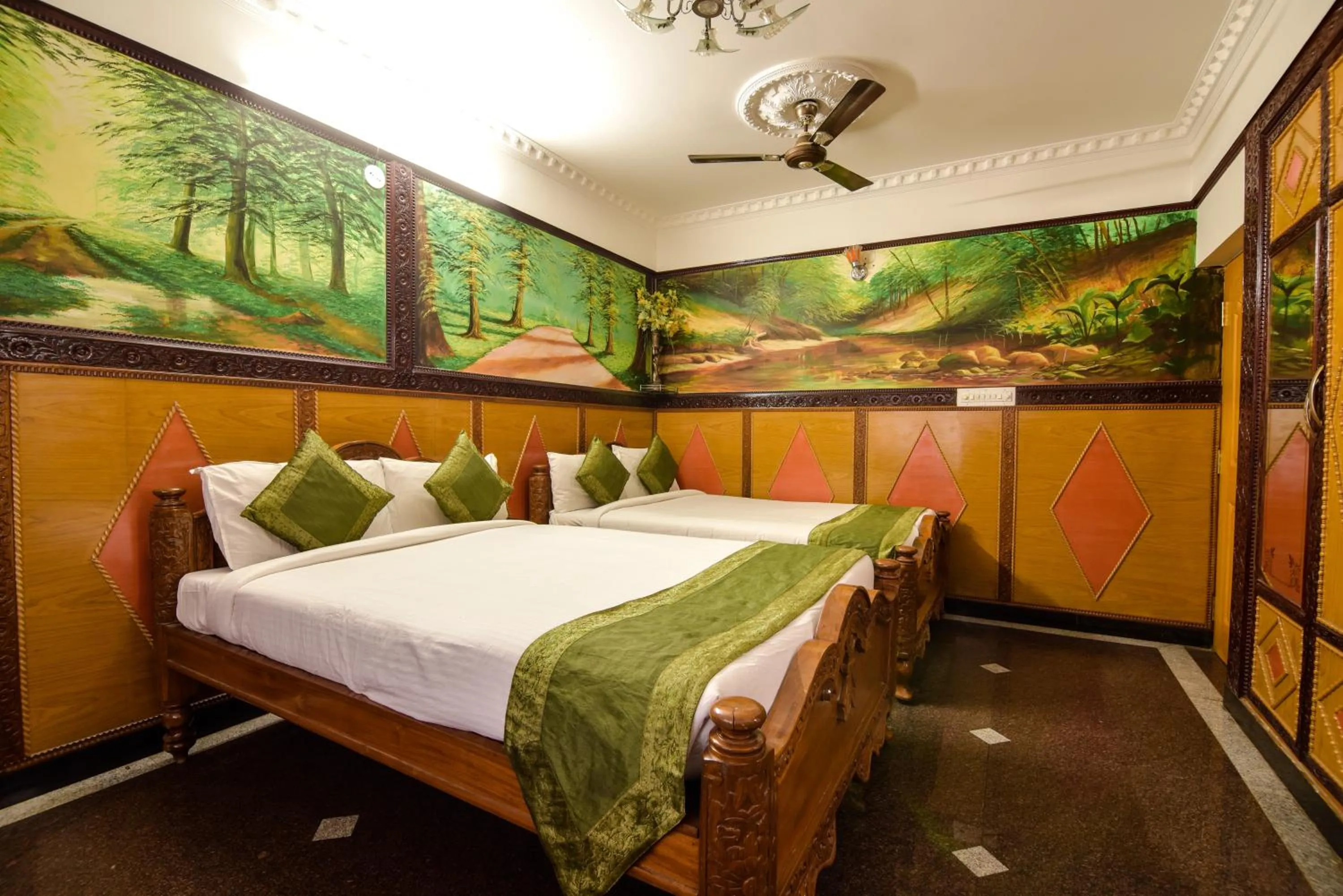 Bed in Navanidhi Comforts