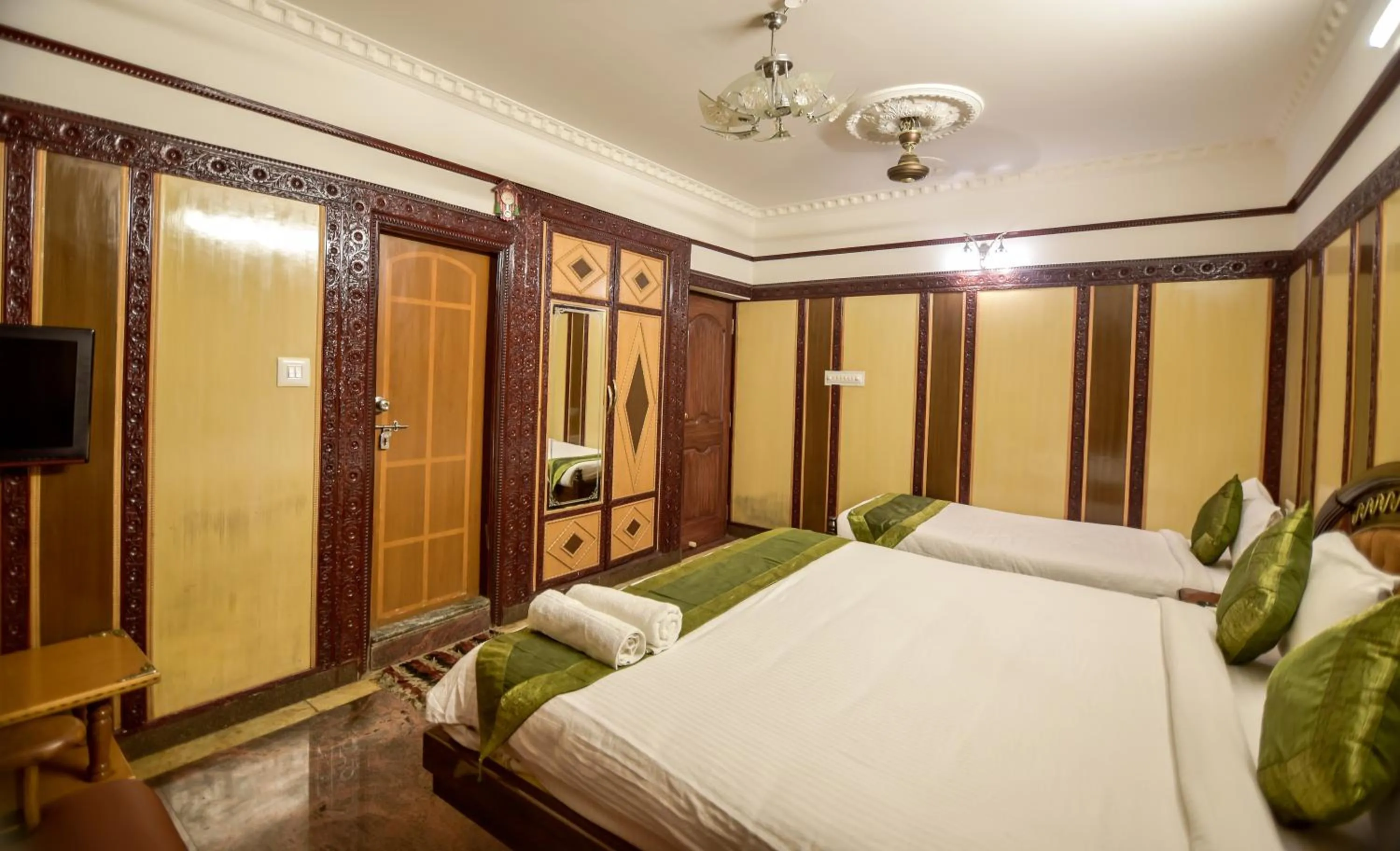 Bed in Navanidhi Comforts