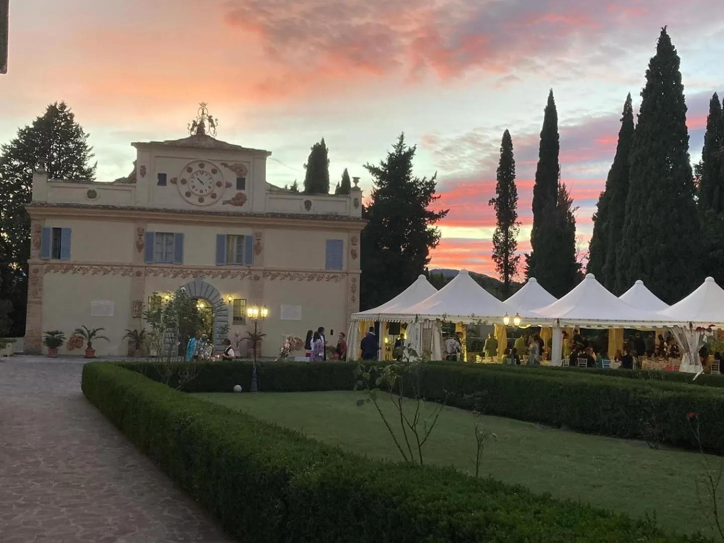 Property building in Hotel Villa San Donino
