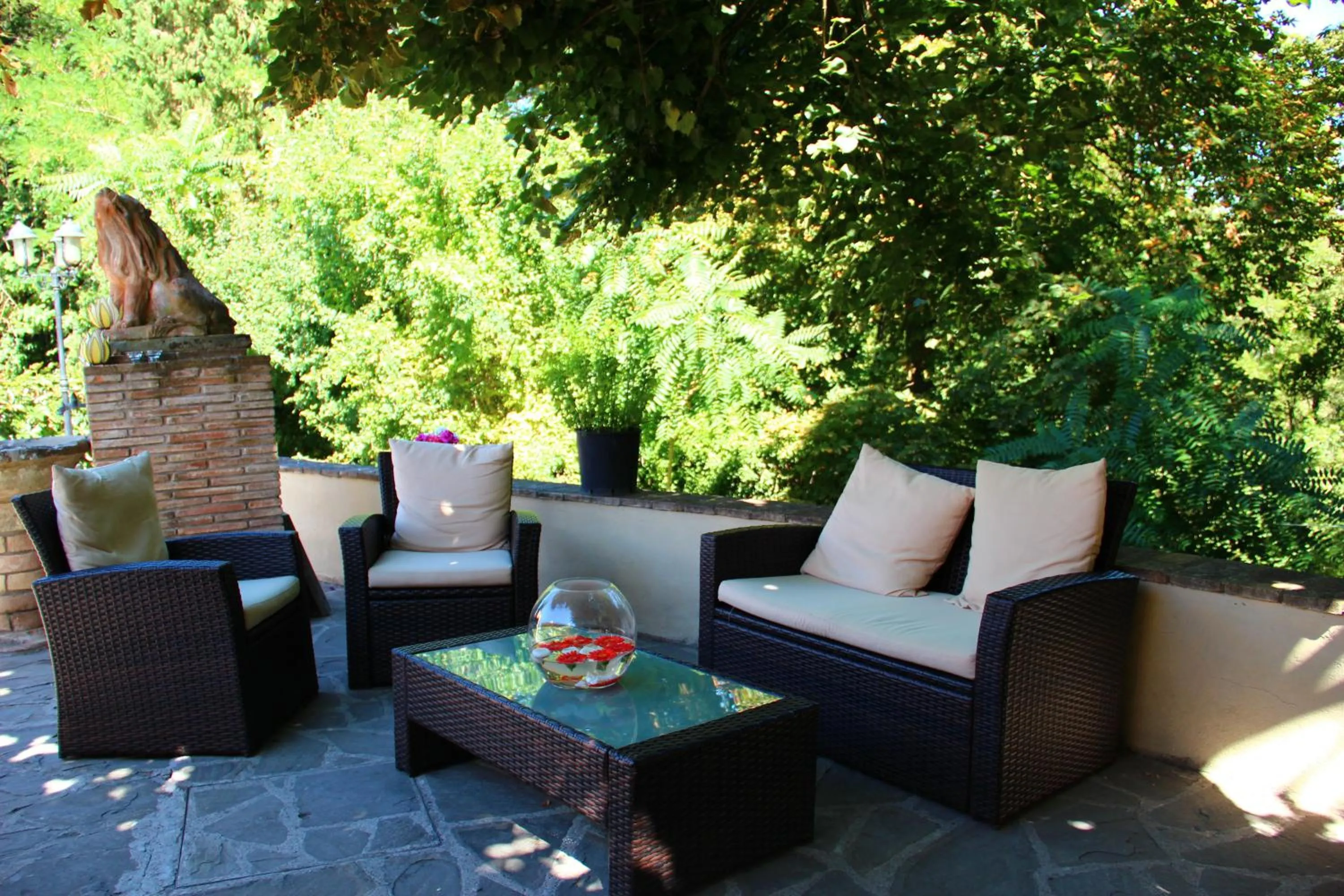 Patio in Hotel Villa San Donino