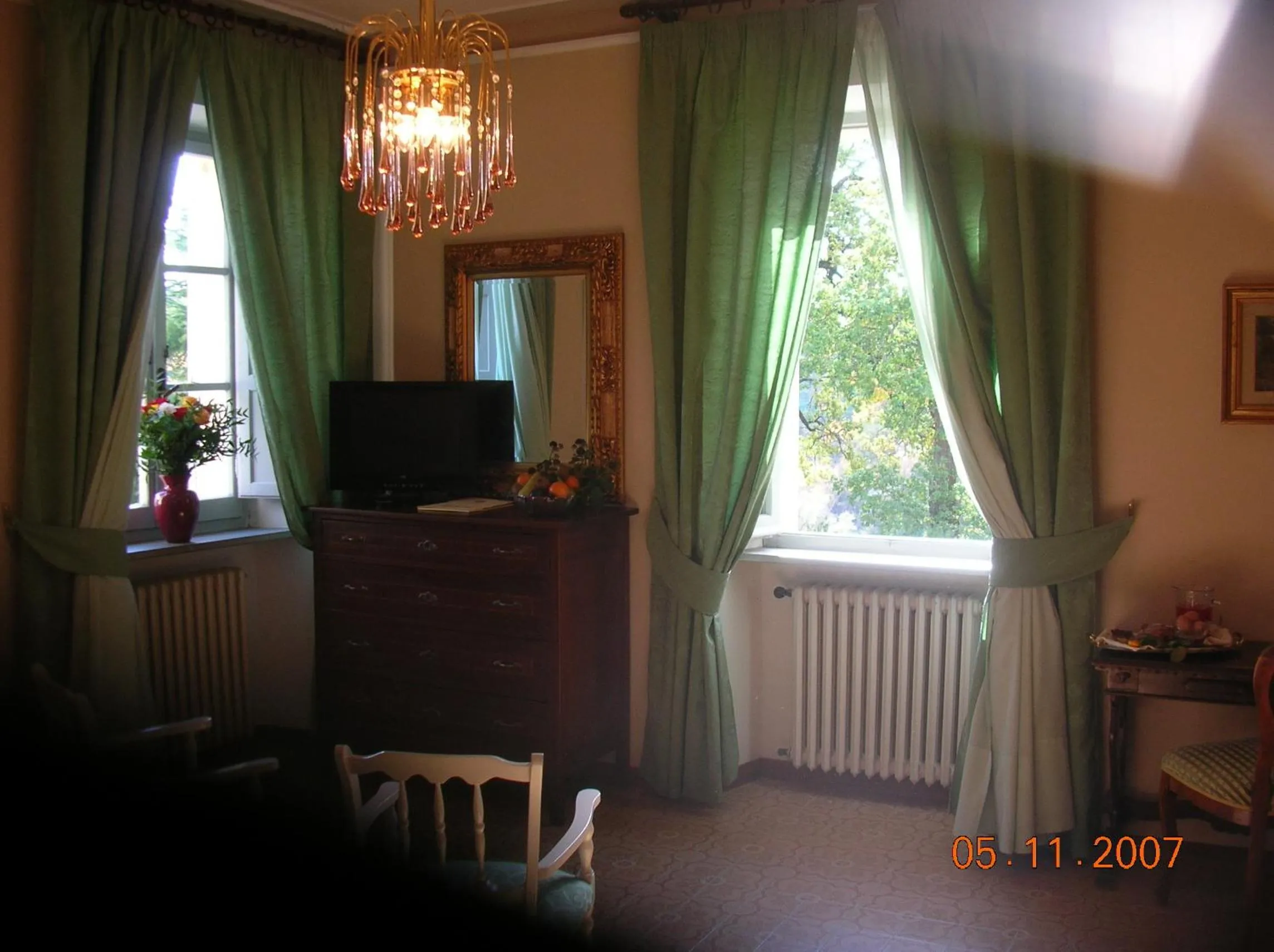 Decorative detail in Hotel Villa San Donino