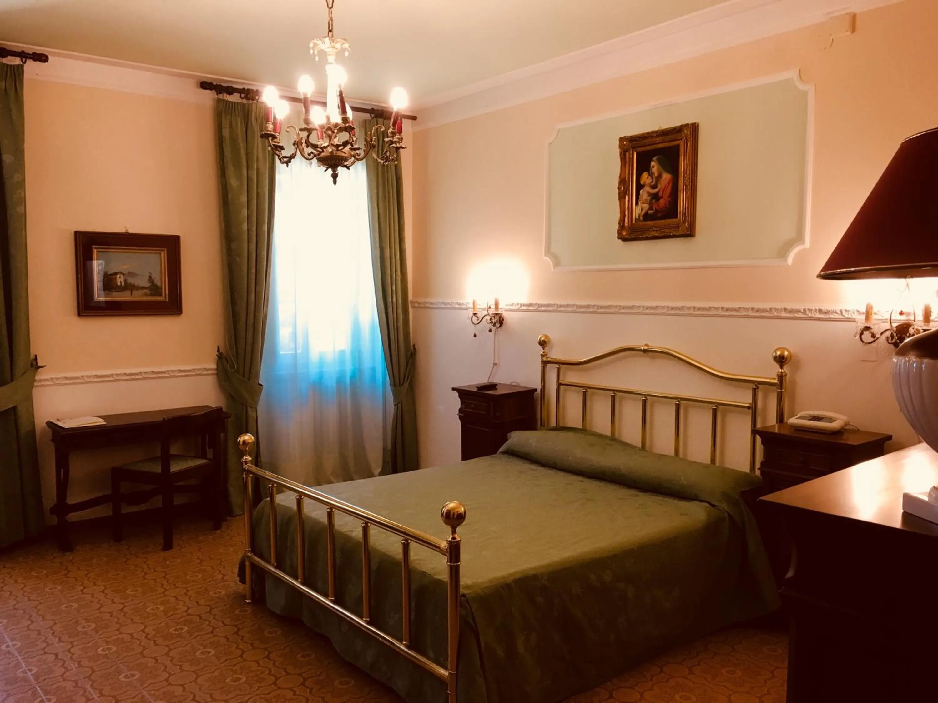 Bedroom, Bed in Hotel Villa San Donino