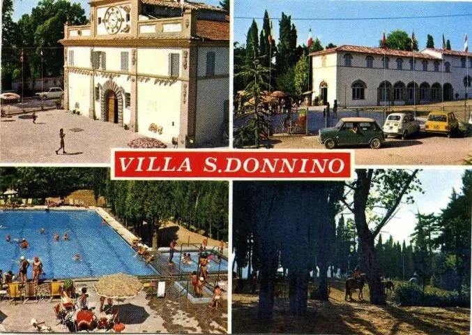 Text overlay in Hotel Villa San Donino