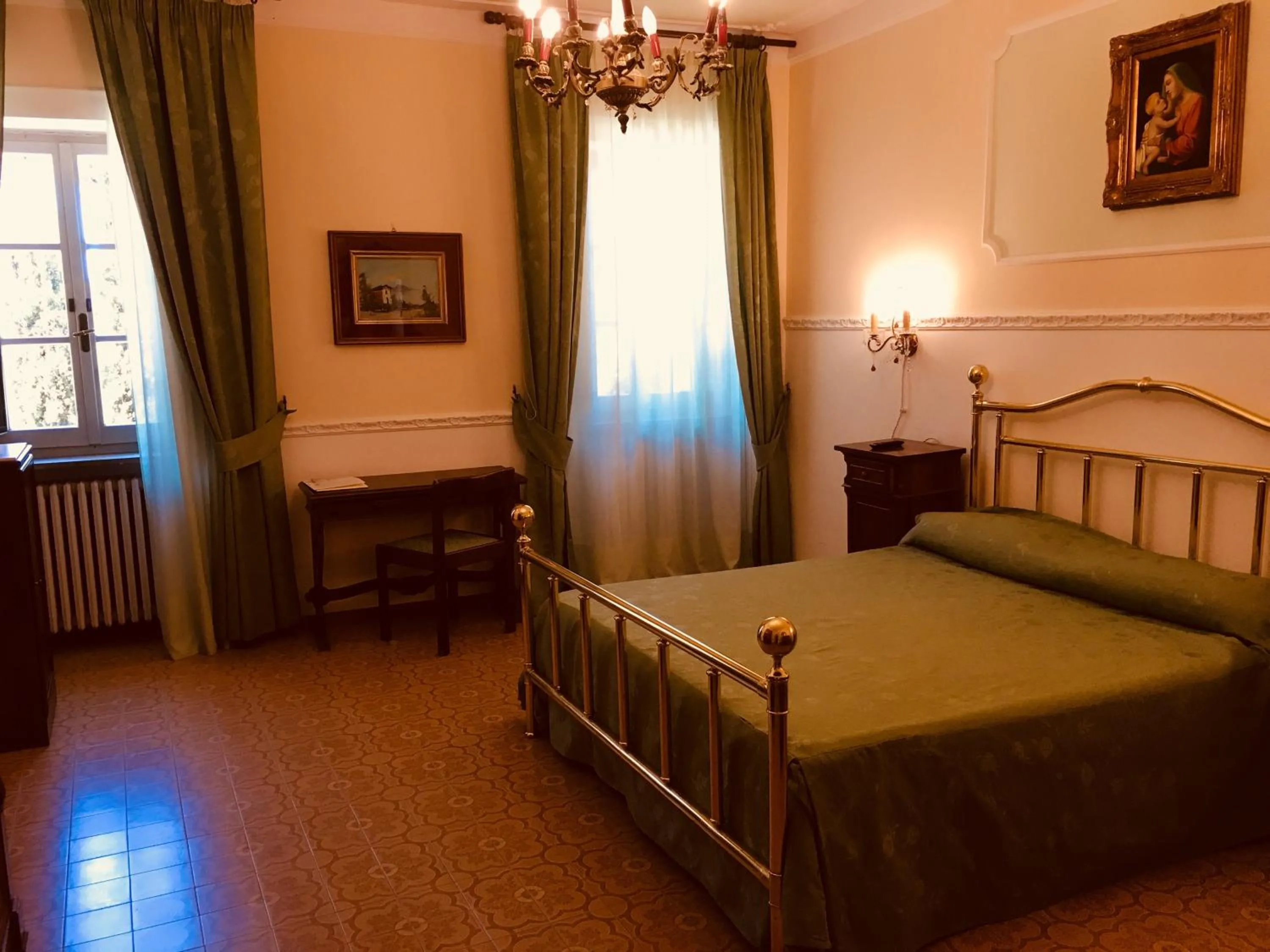 Bedroom, Bed in Hotel Villa San Donino