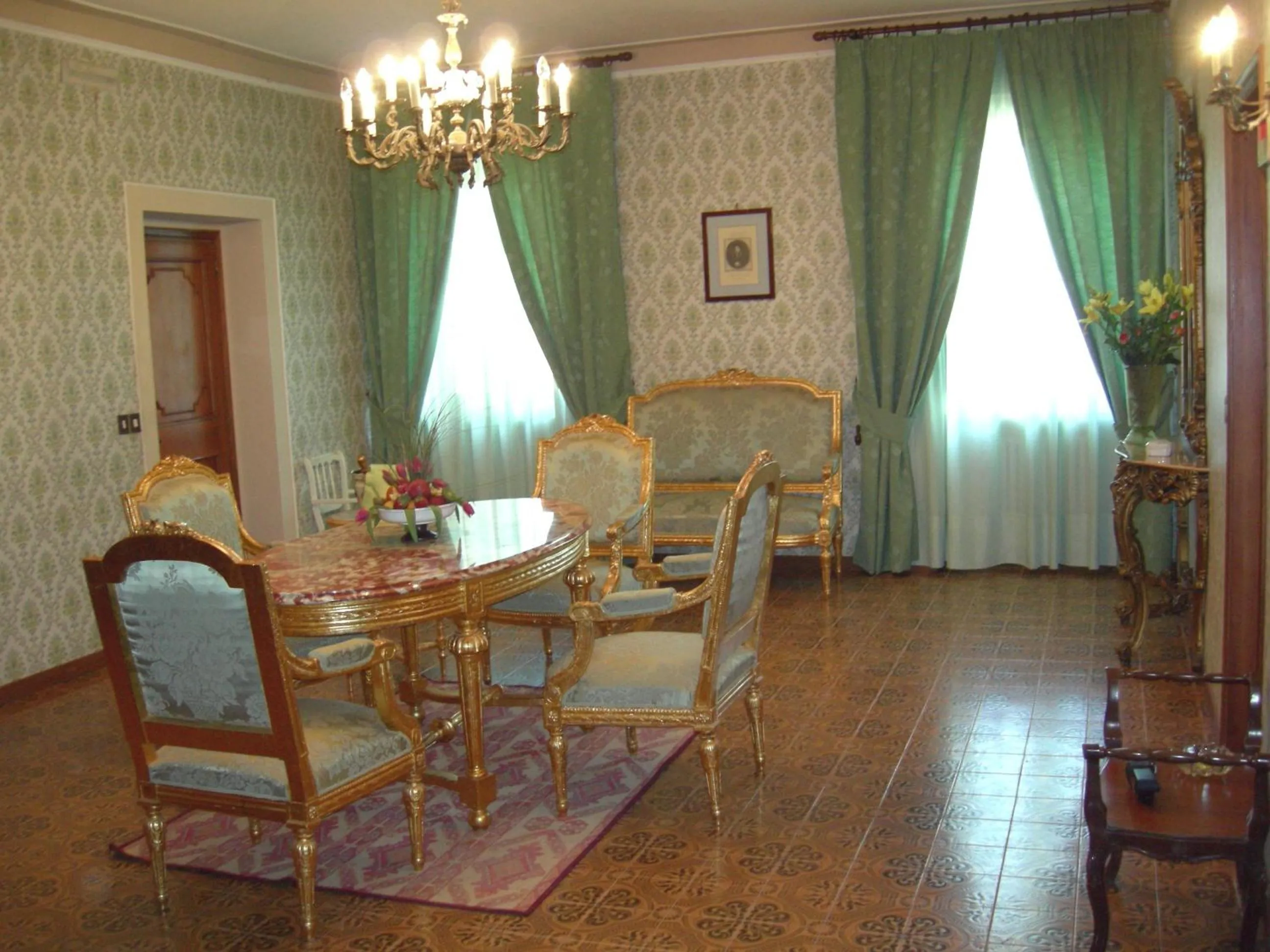 Dining area in Hotel Villa San Donino