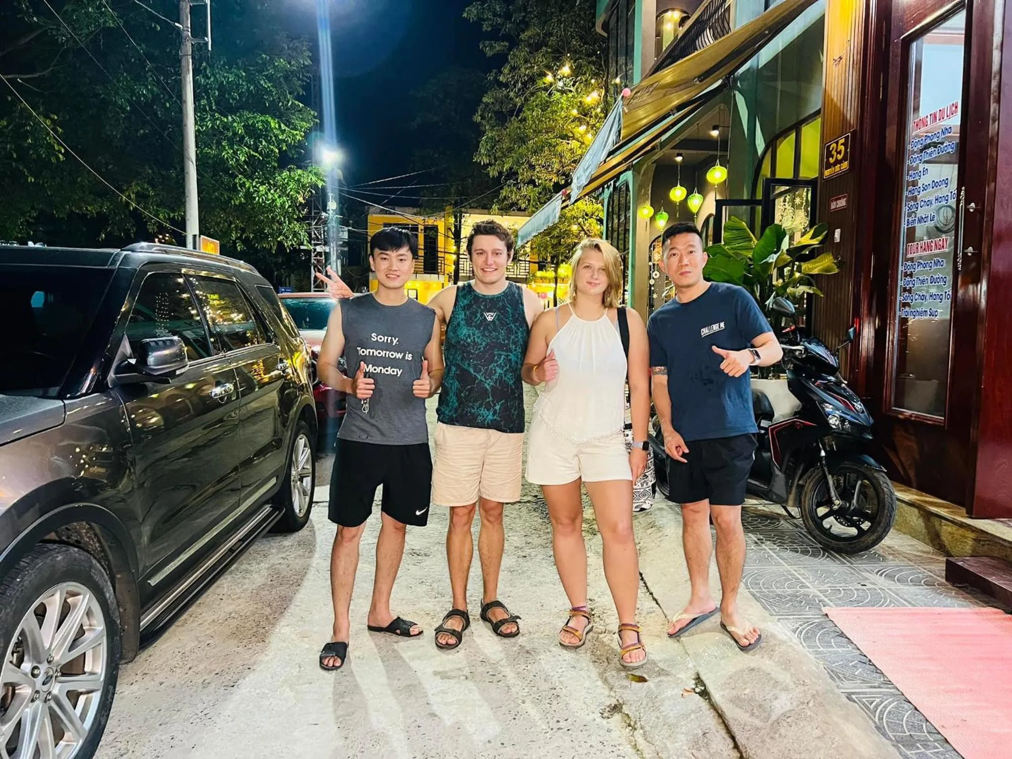 Night in Minh Quang Hotel
