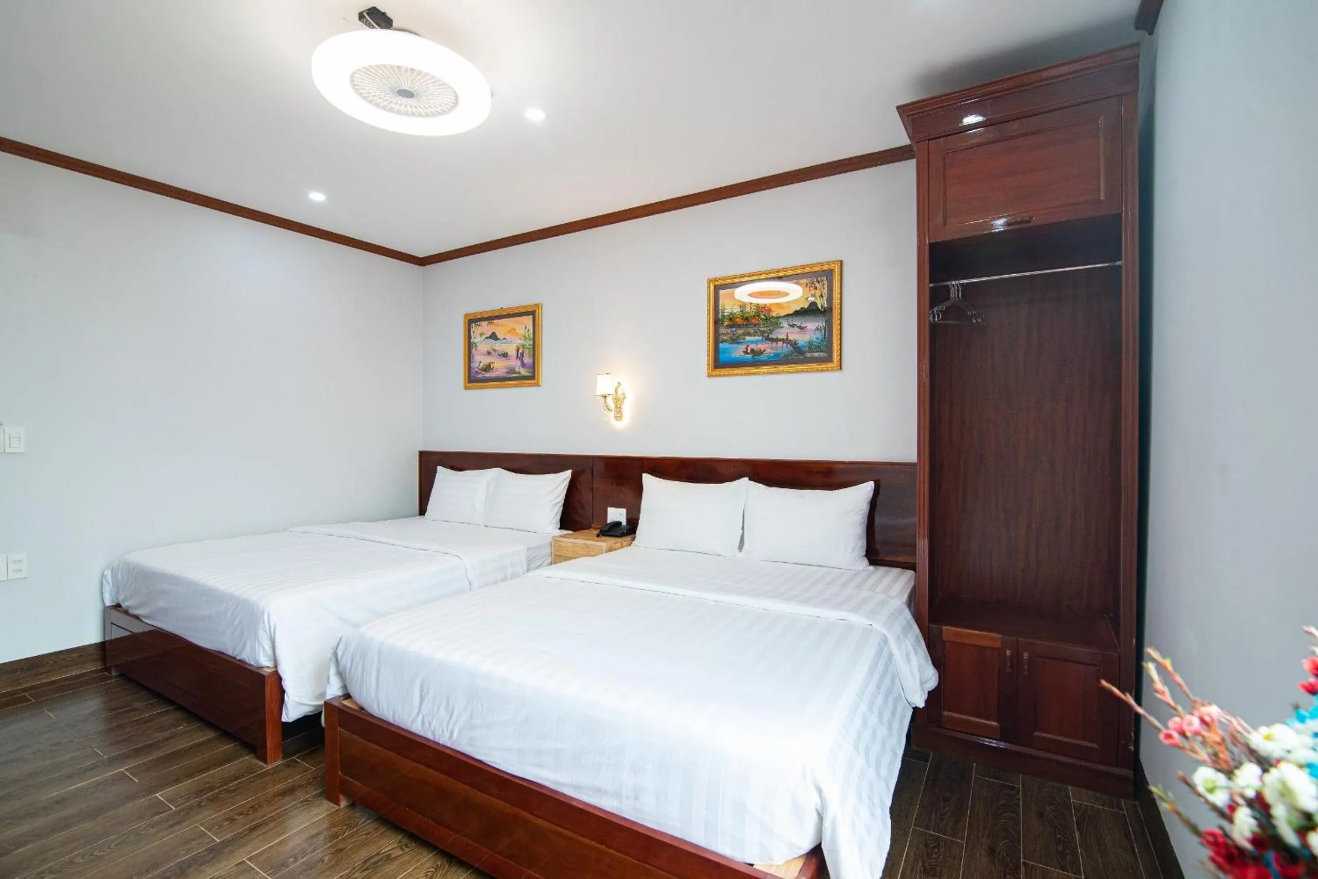 Photo of the whole room, Bed in Minh Quang Hotel