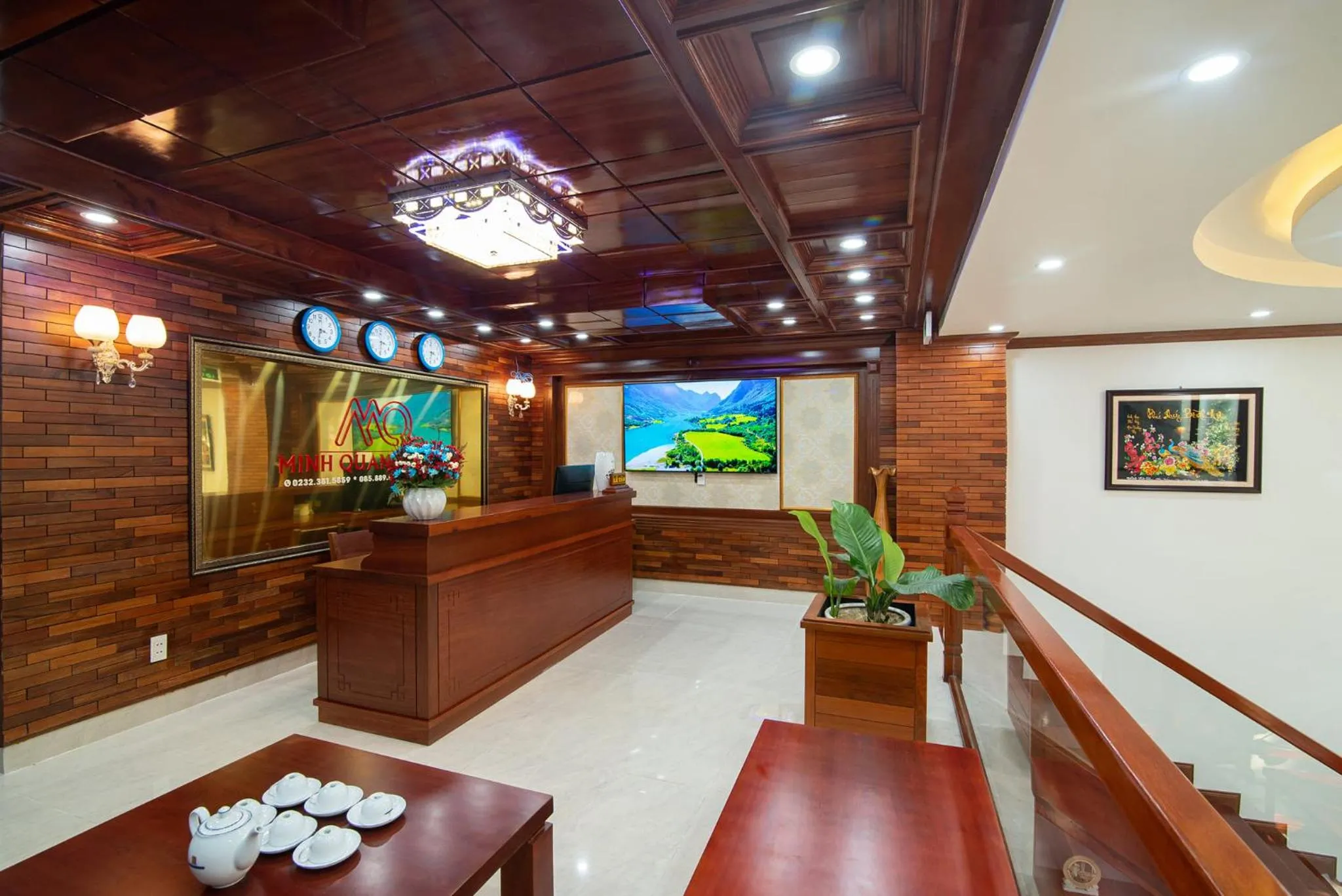 Property building in Minh Quang Hotel