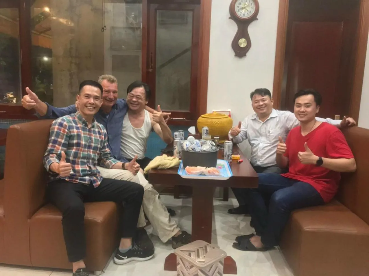People in Minh Quang Hotel
