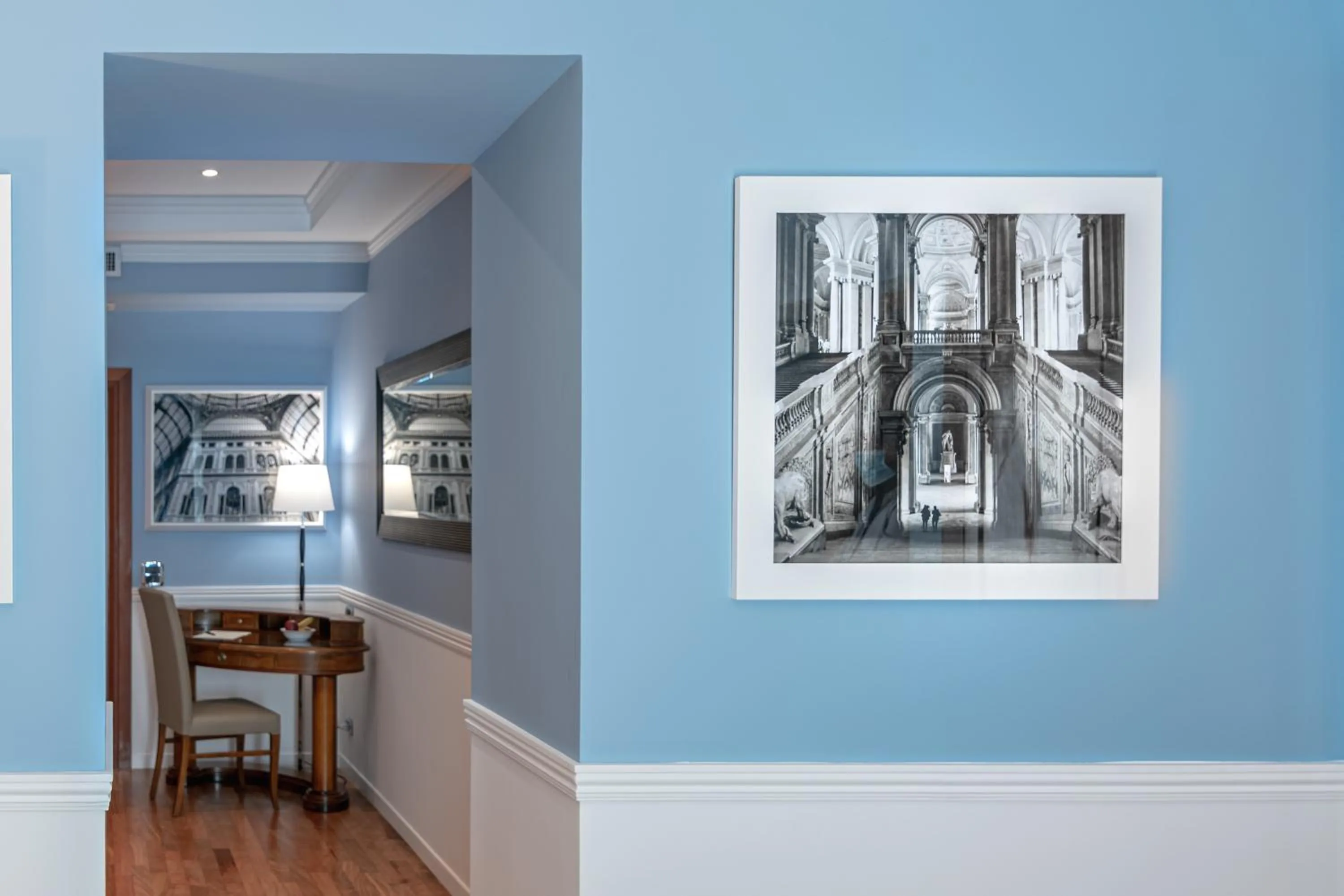 Decorative detail in Palazzo Turchini