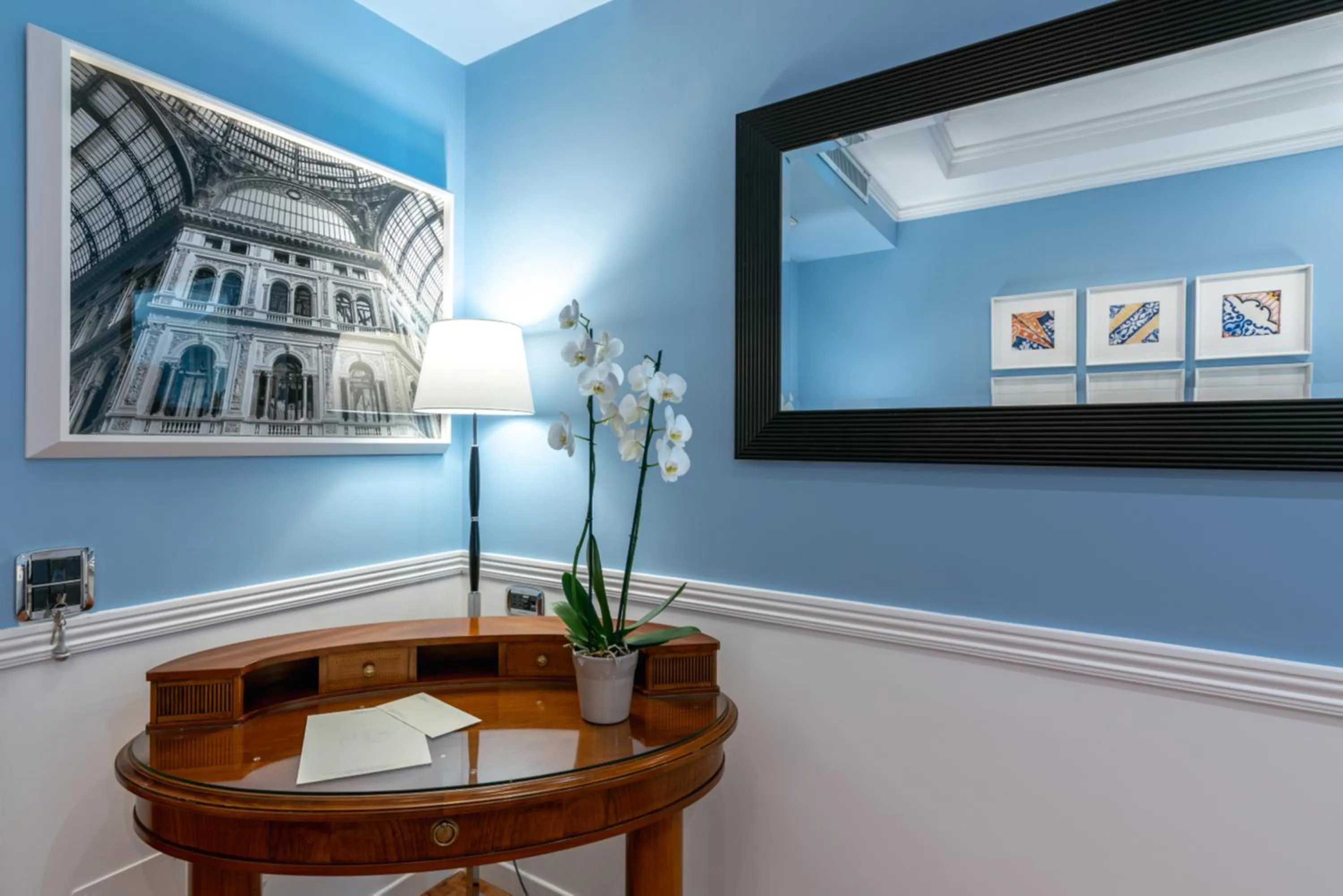 Decorative detail in Palazzo Turchini