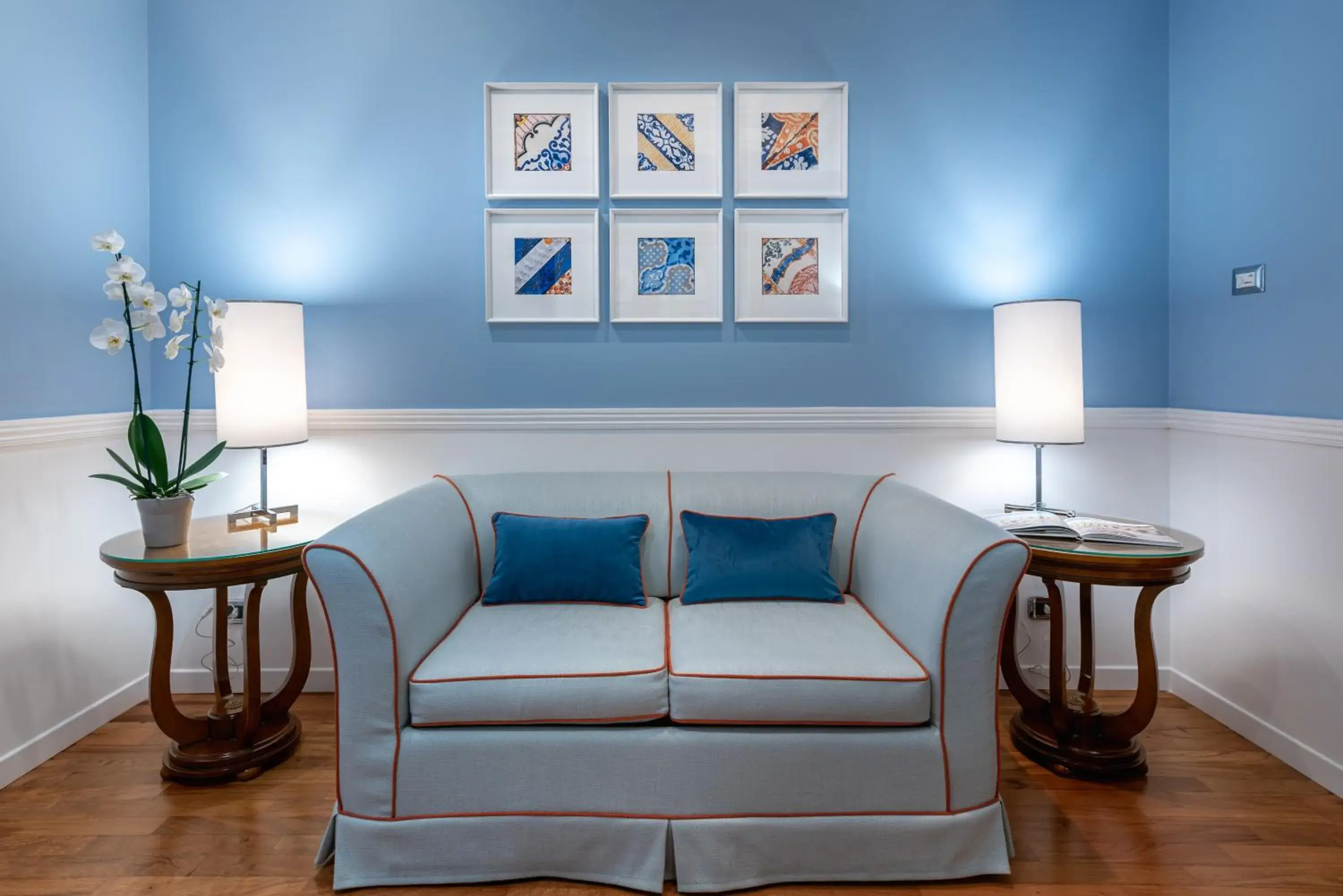 Living room in Palazzo Turchini Living room in Palazzo Turchini