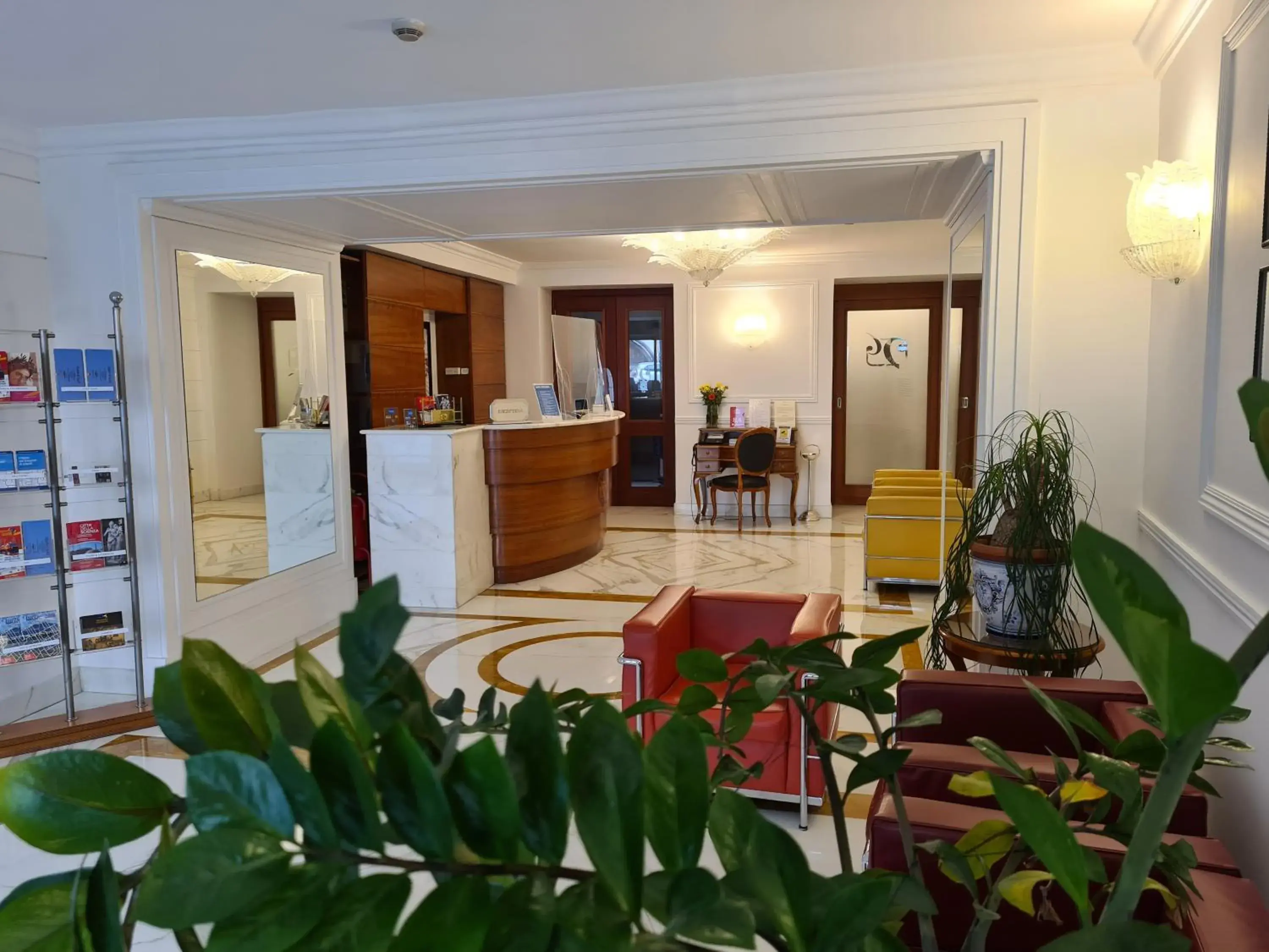 Lobby or reception in Palazzo Turchini Lobby or reception in Palazzo Turchini