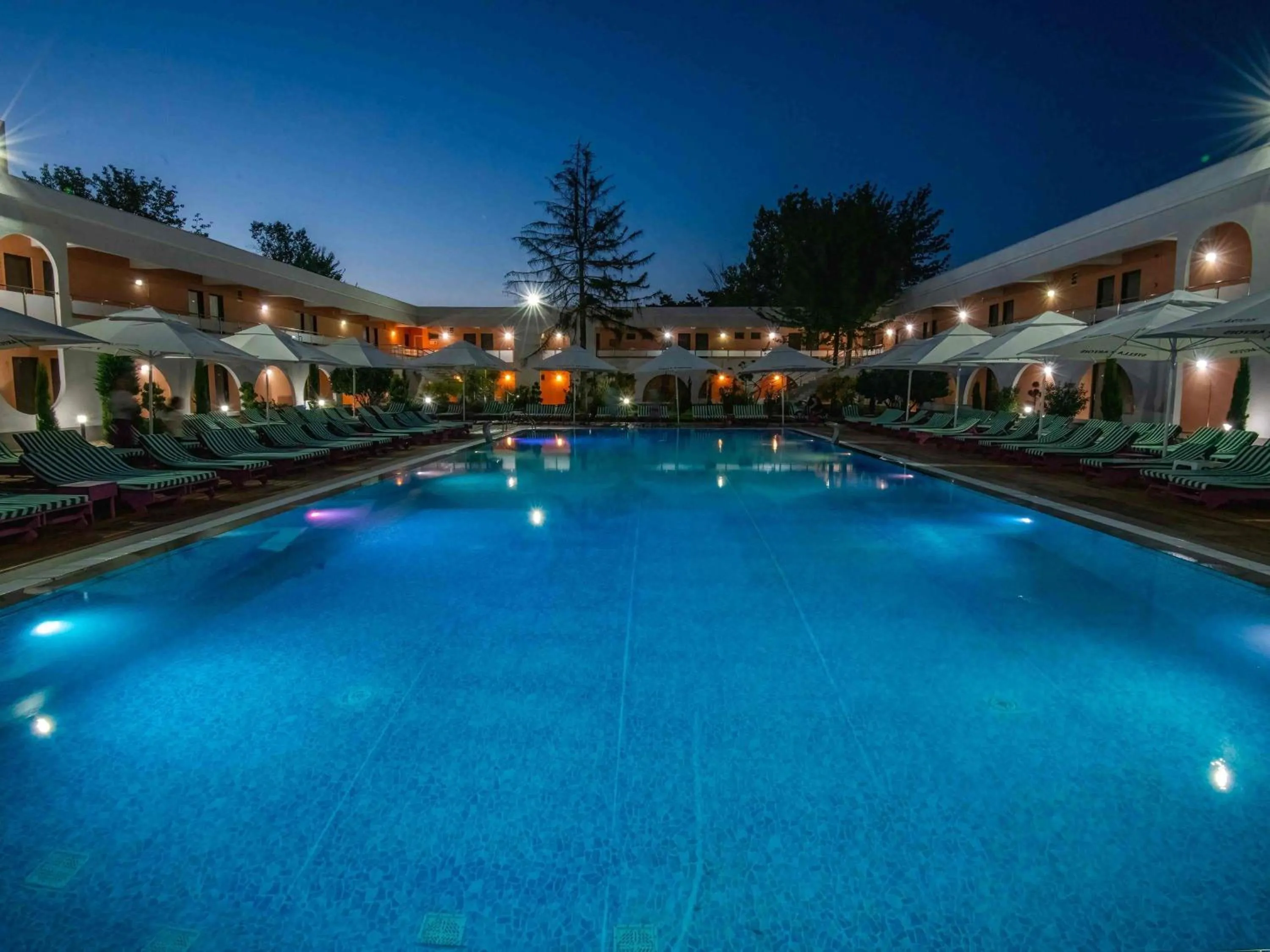 Pool view in ibis Styles Venus