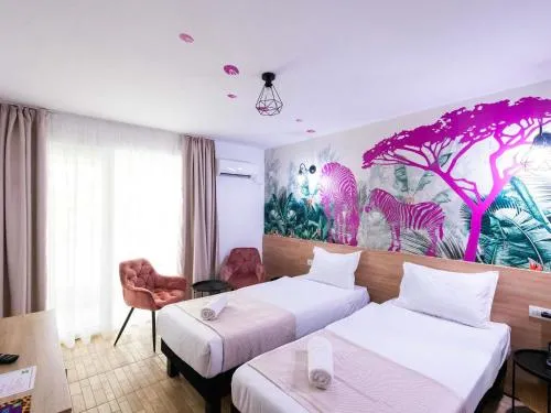 Bedroom, Bed in ibis Styles Venus