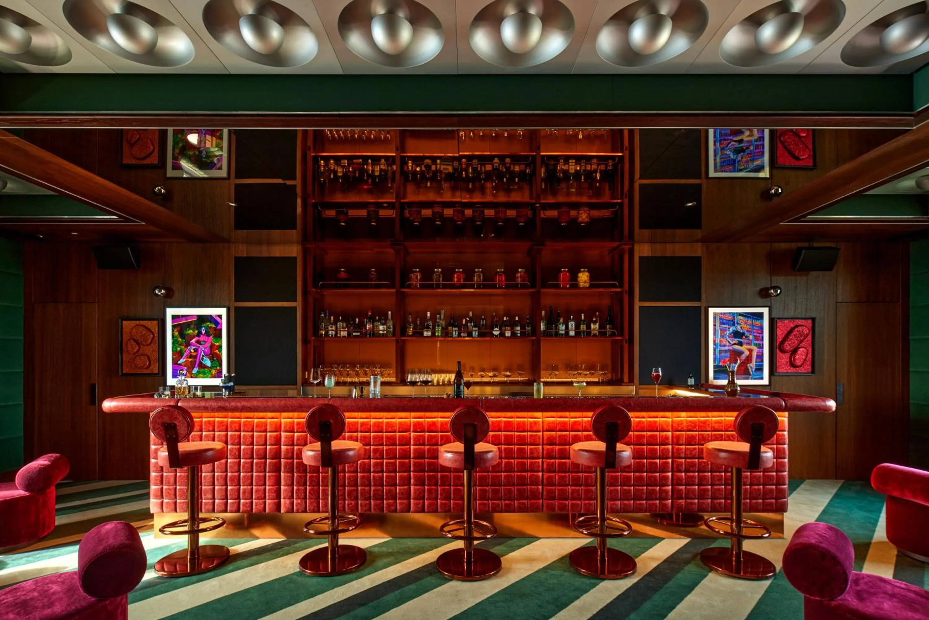 Lounge or bar in WunderLocke Munich