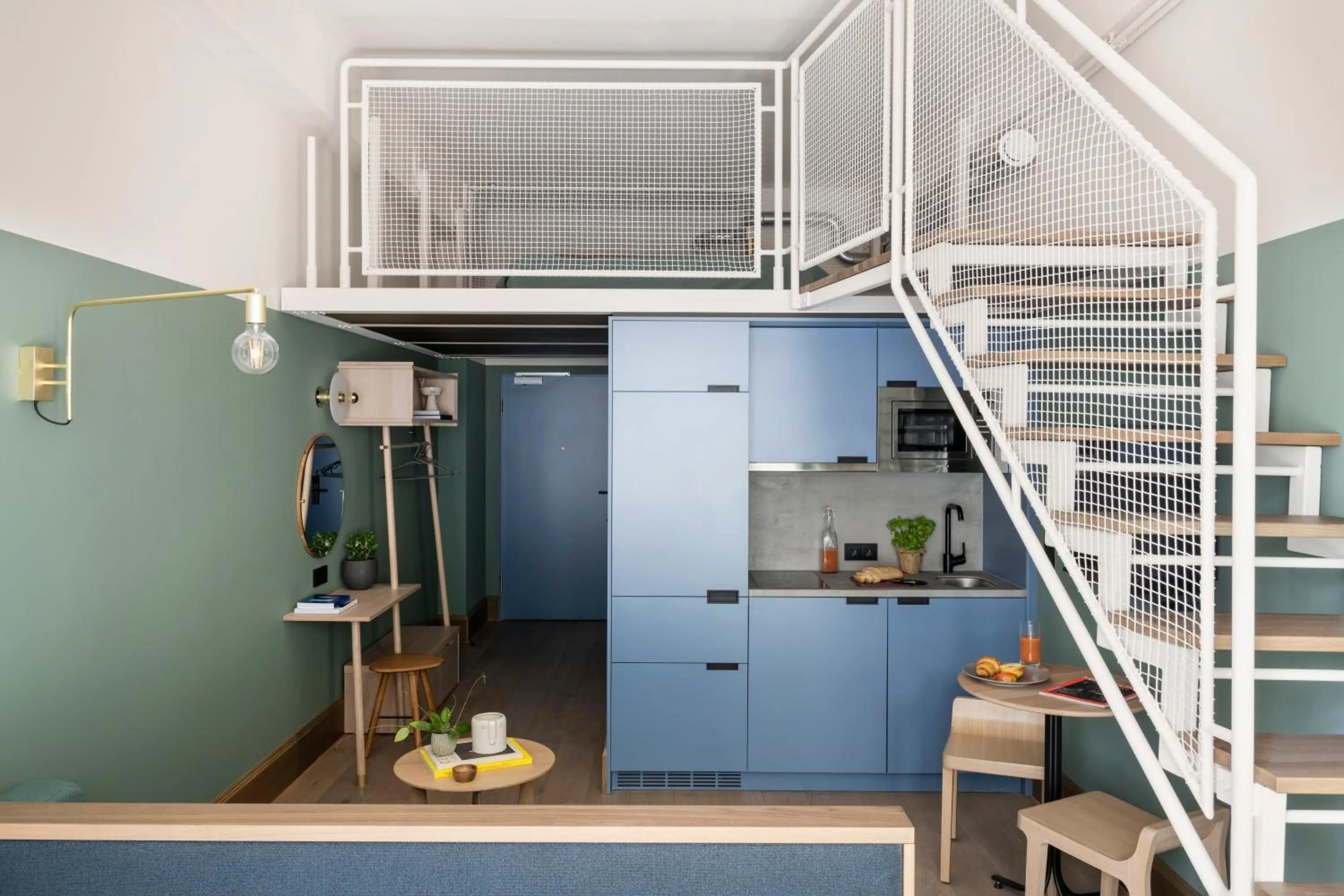 Living room in WunderLocke Munich