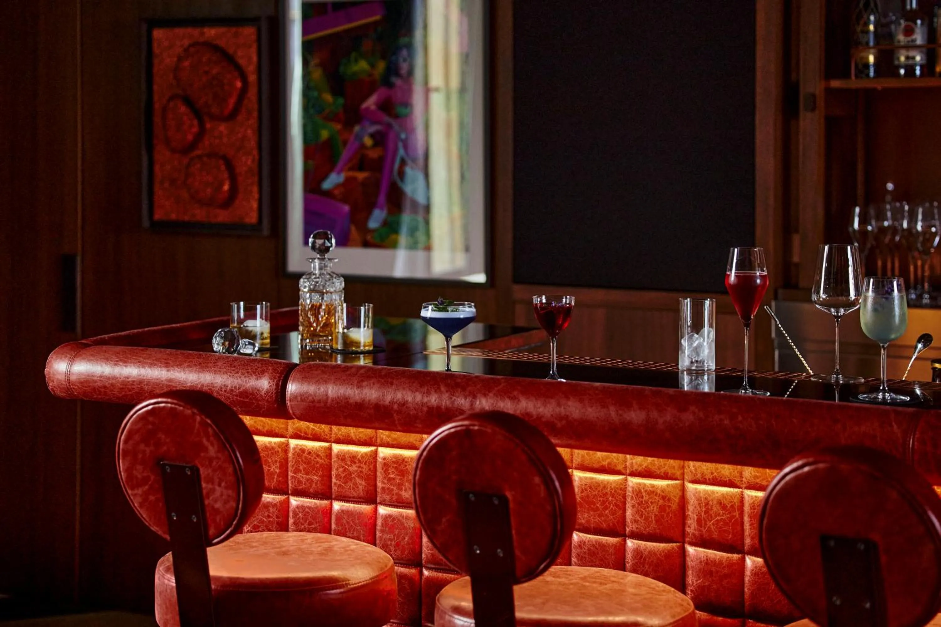 Lounge or bar in WunderLocke Munich