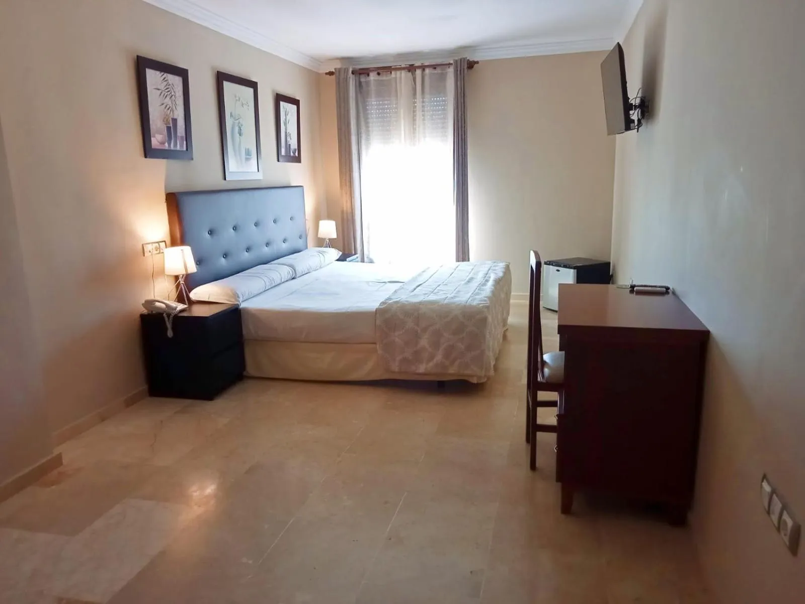 Bed in Hotel Sol Sanlúcar