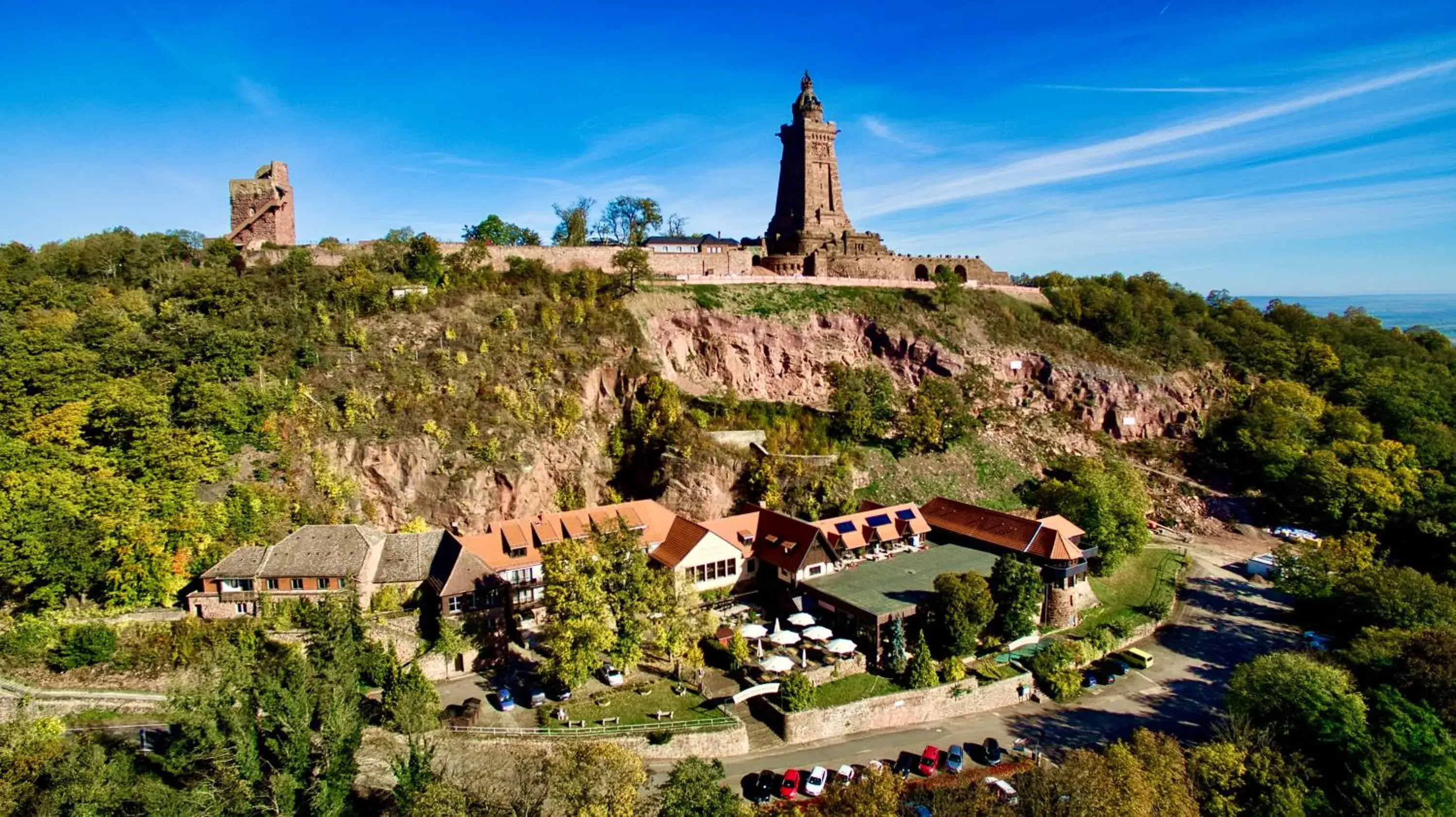 Burghof Kyffhäuser Burghof Kyffhäuser