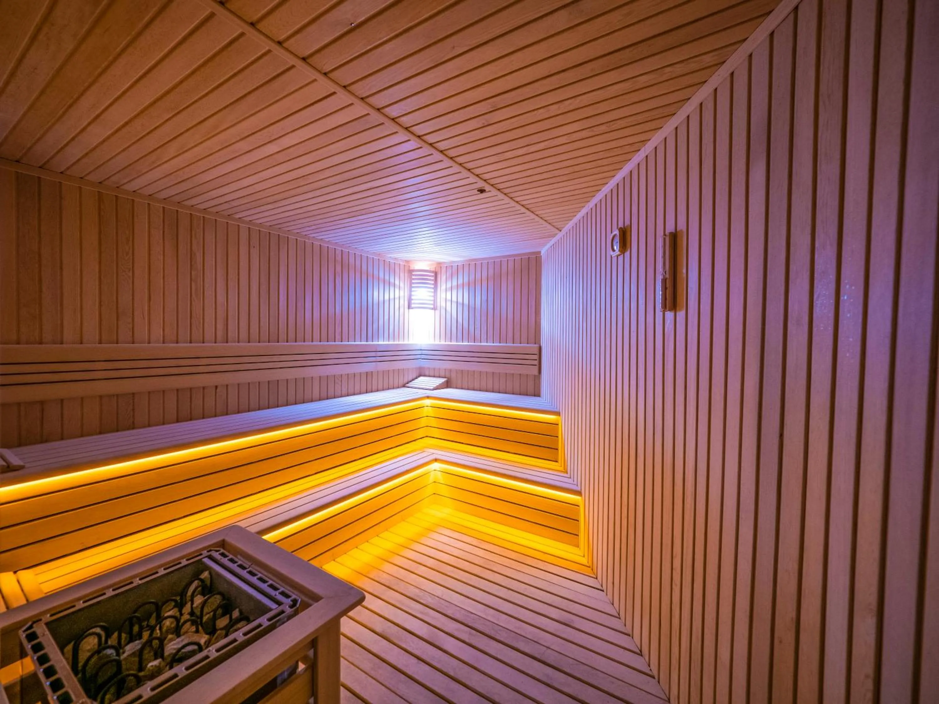 Sauna in Balsoy Mountain Hotel