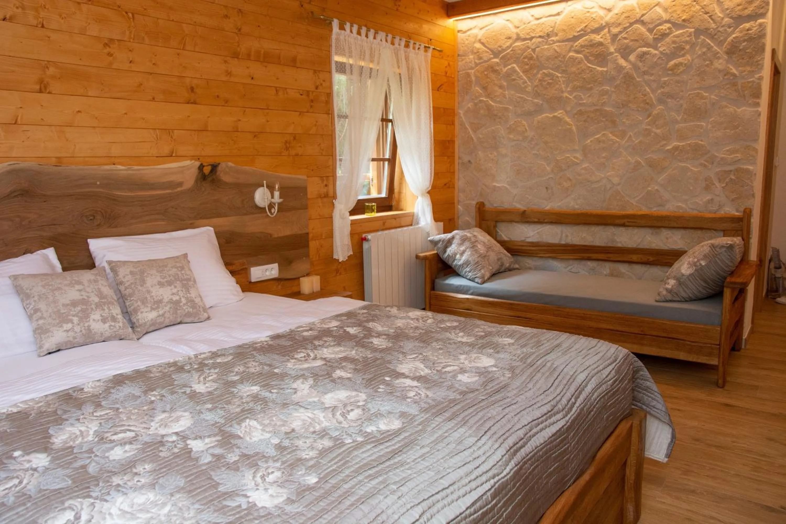 Bedroom, Bed in Boutique Villa Pearl of Plitvice, Plitvice Lakes