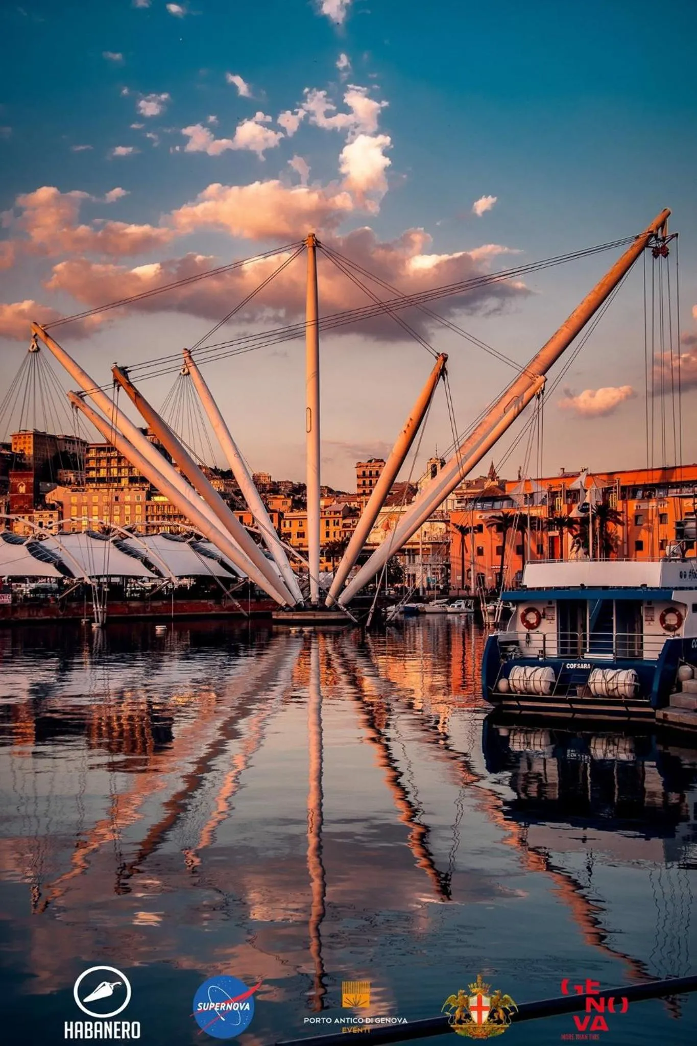 Sunset in Albergo Parigi