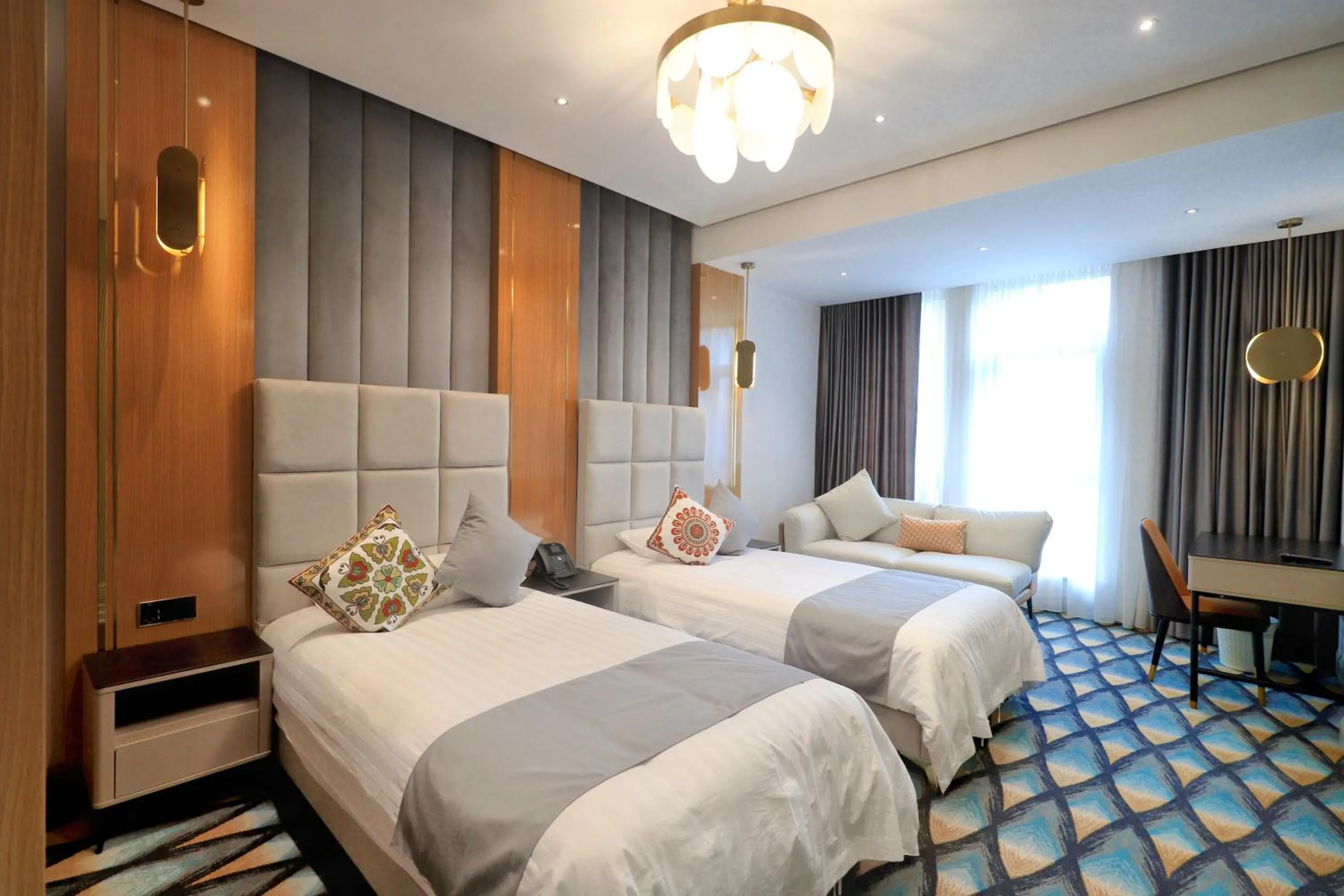Bed in The Rumi Hotel & Residences