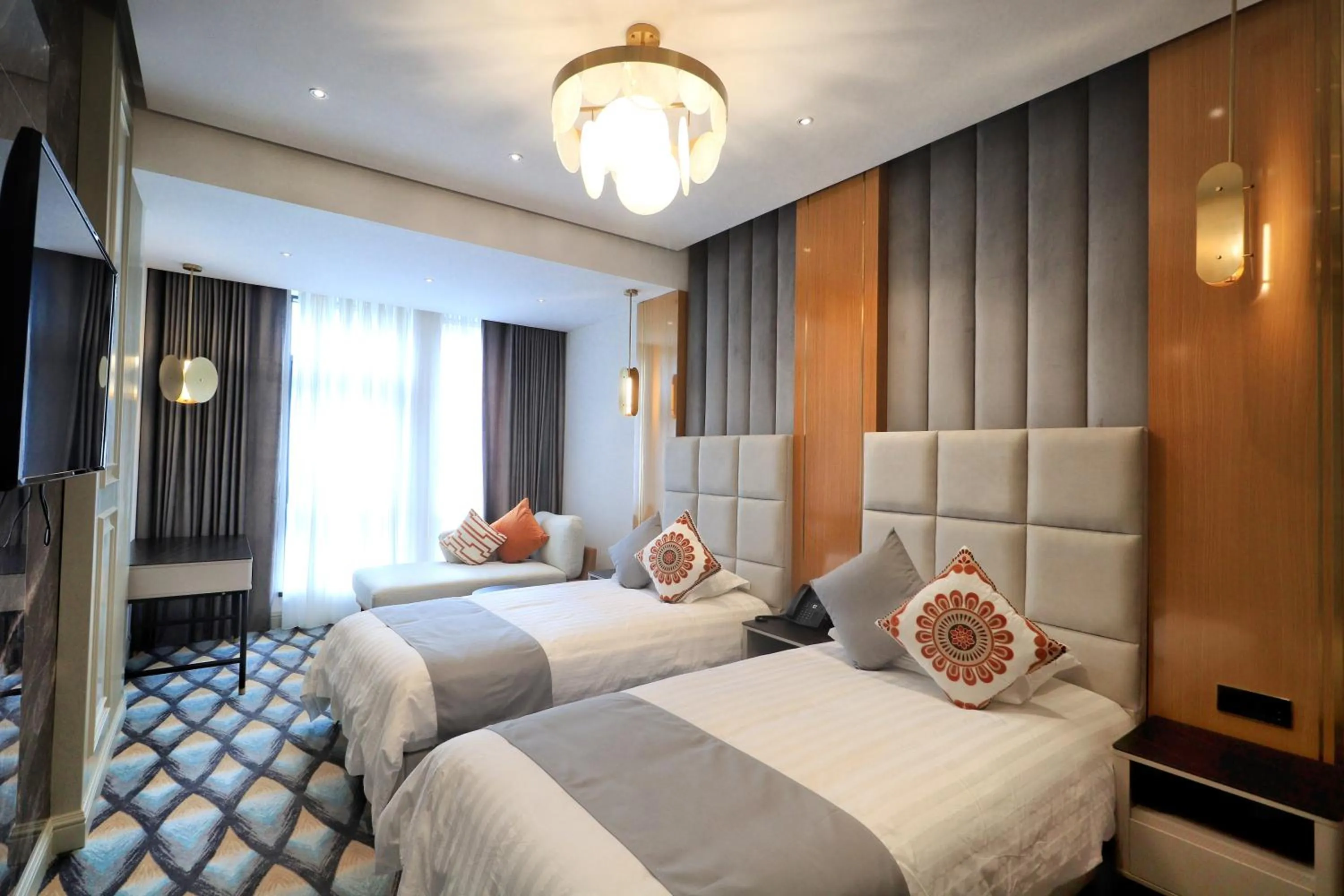 Bed in The Rumi Hotel & Residences