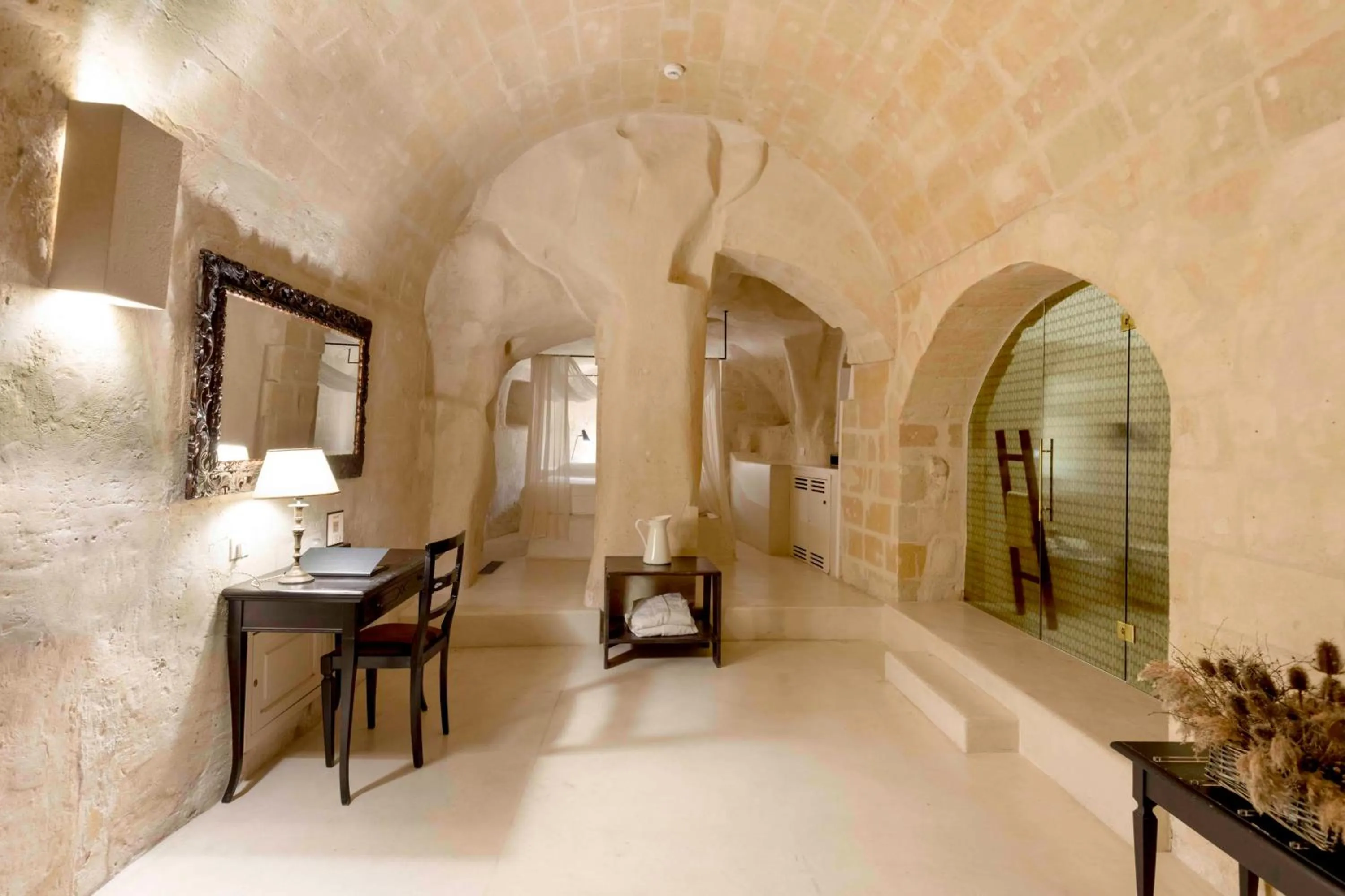 Double Room with Patio - Cave in Sant'Angelo, Matera - Small Luxury Hotels