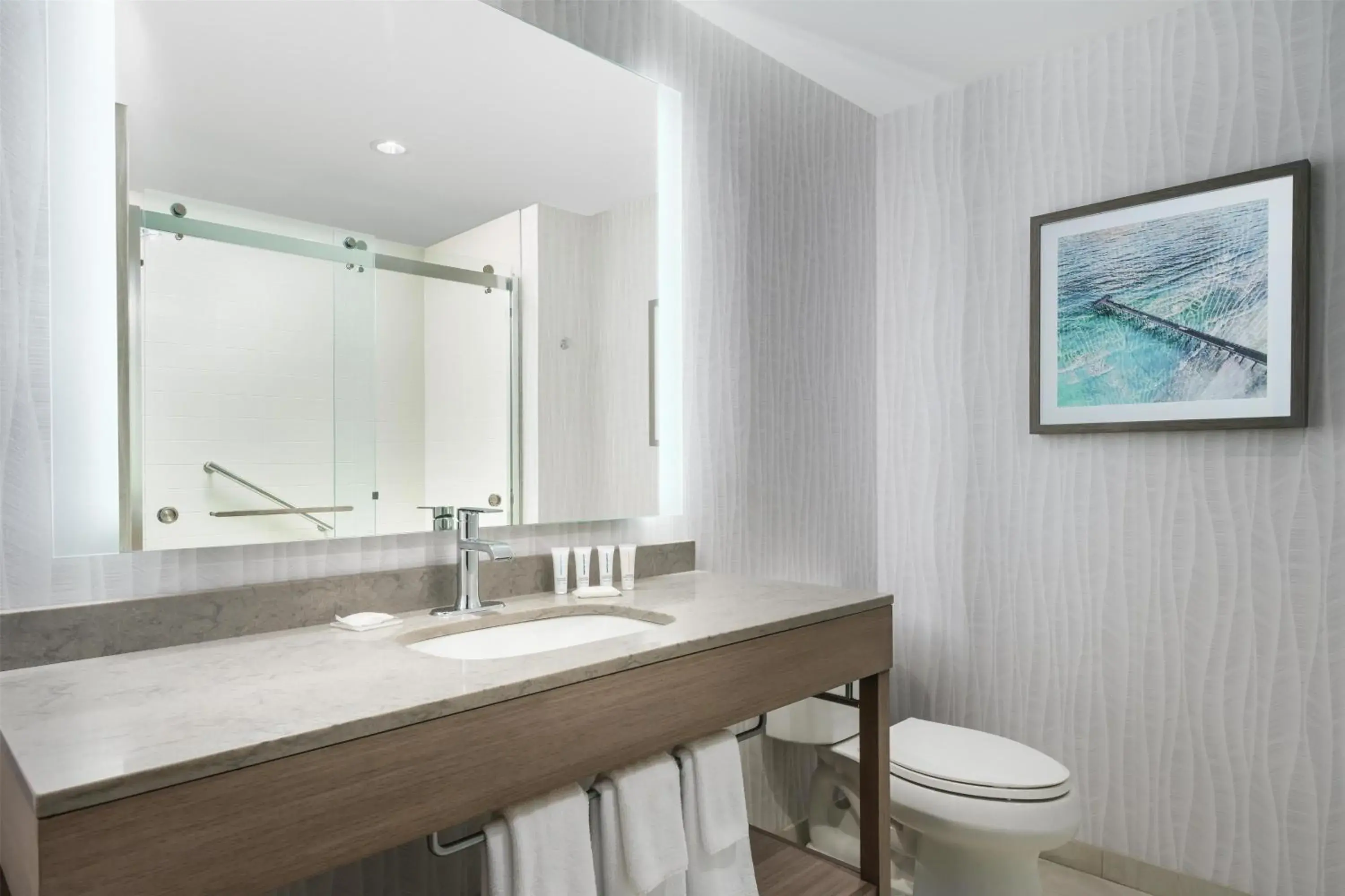 Bathroom in Hyatt Place Panama City Beach - Beachfront Bathroom in Hyatt Place Panama City Beach - Beachfront