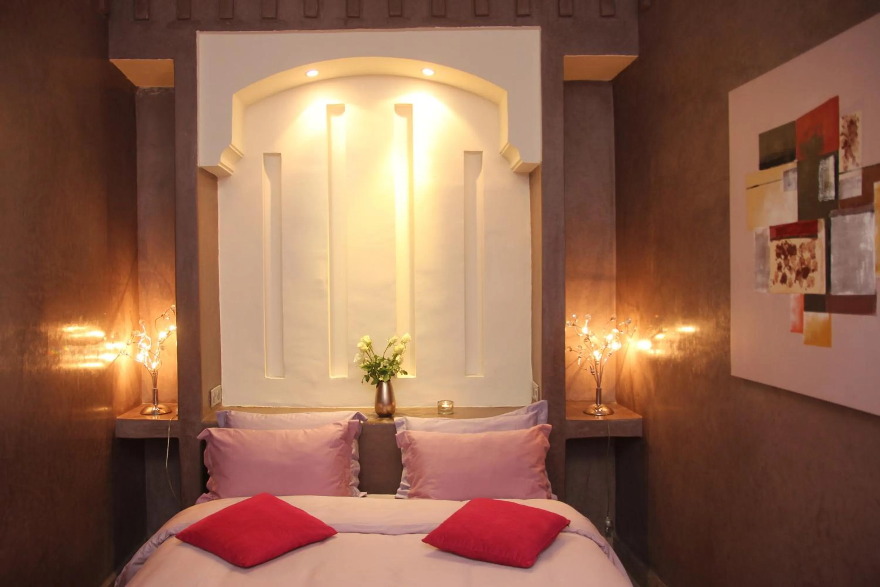 Bedroom, Bed in Riad Carllian