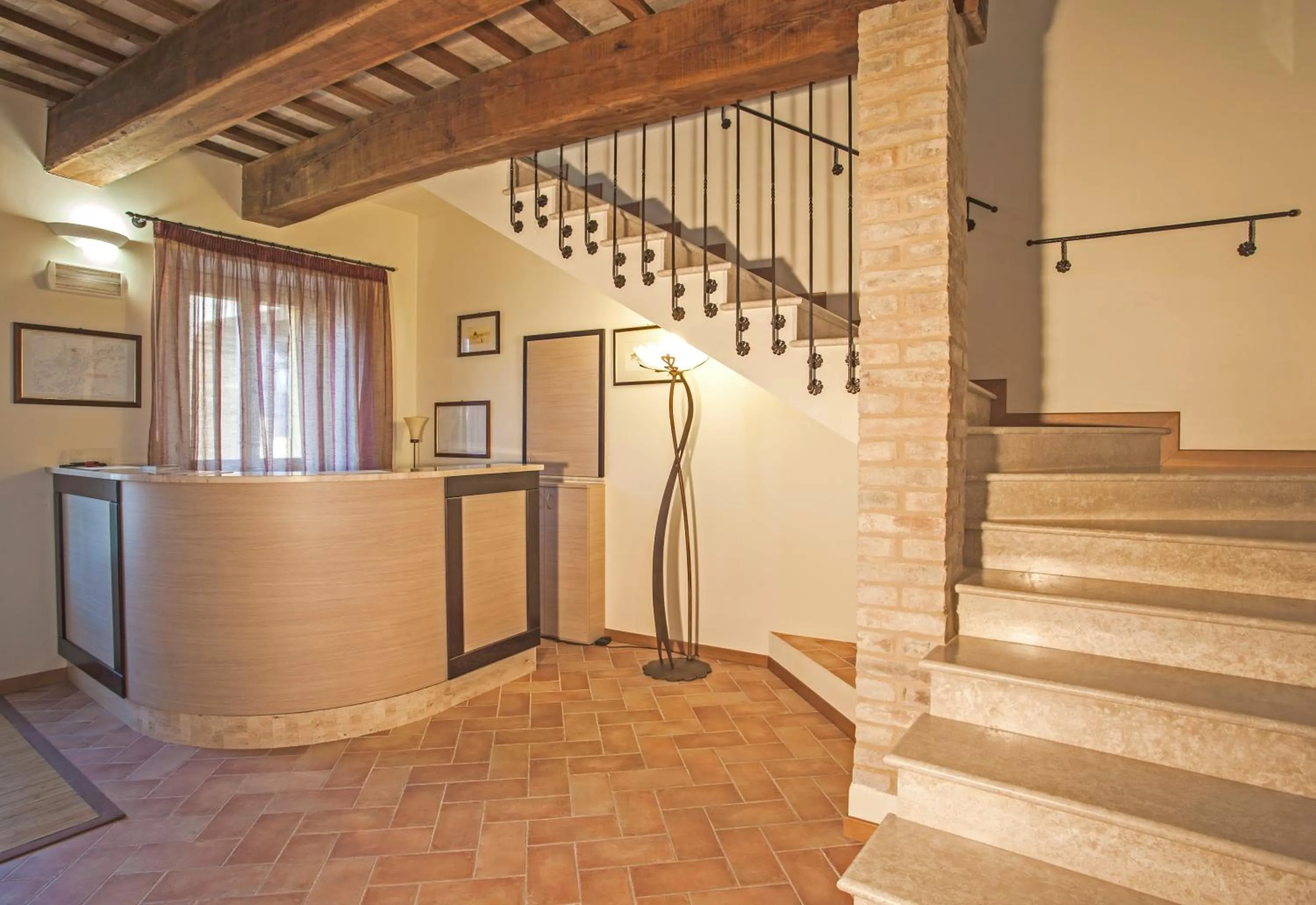 Lobby or reception in Il Ristoro Del Viandante