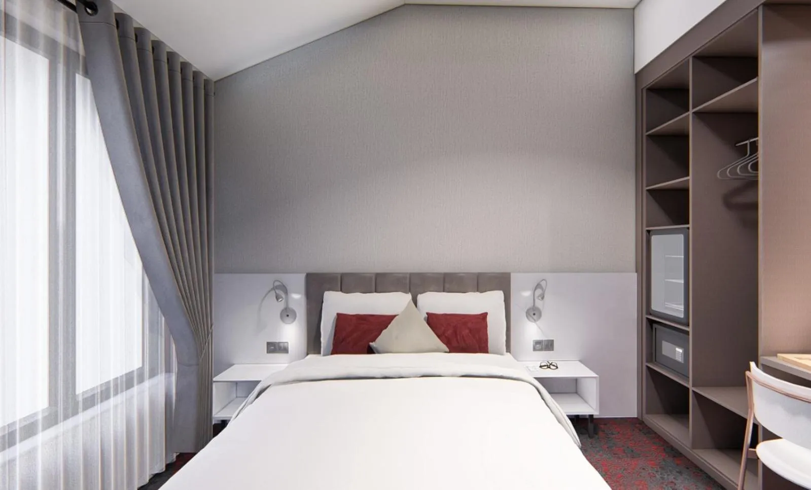 Bed in SPARK HOTEL RESIDENCE KONYA
