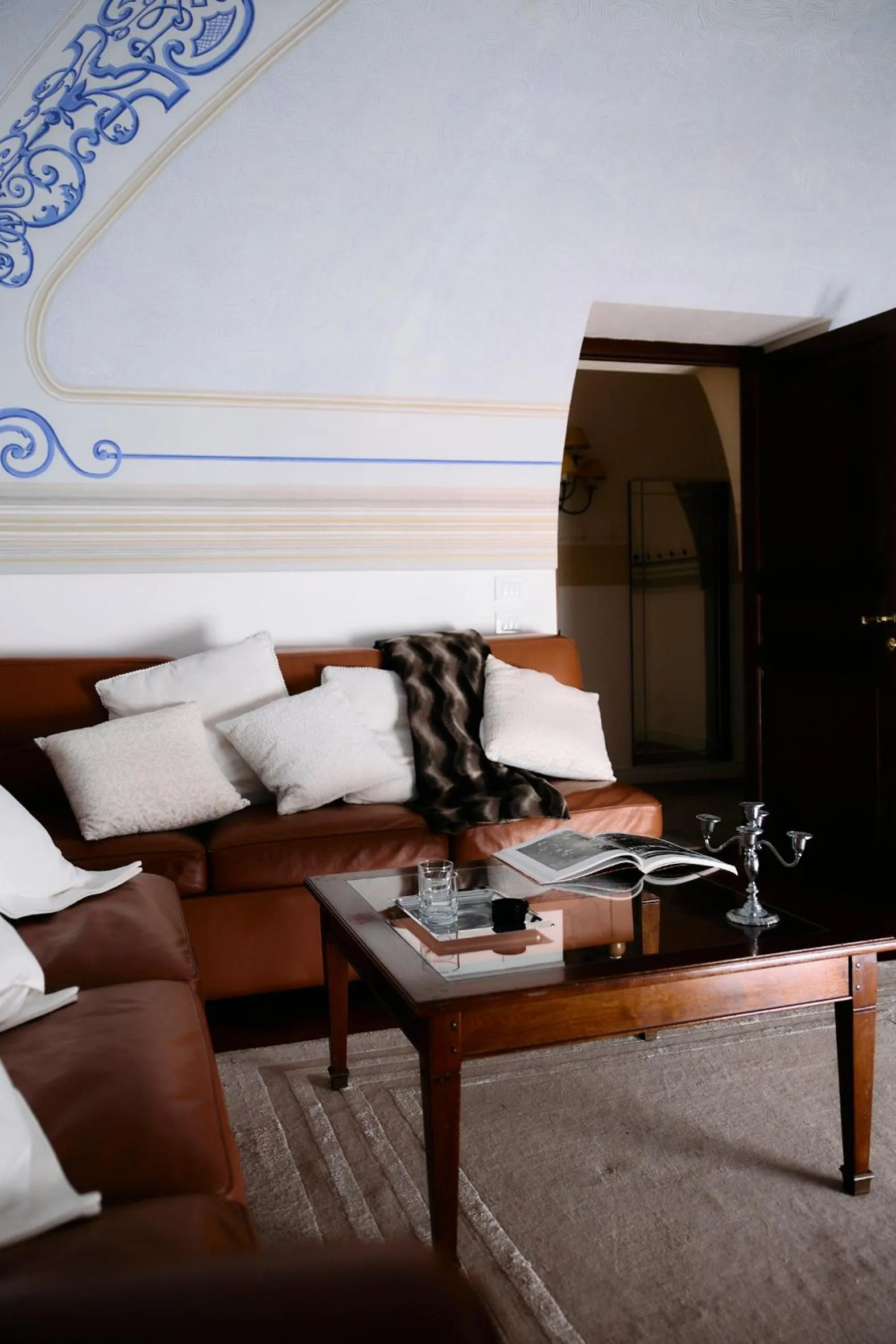 Living room in Palazzo del Corso – Boutique Hotel
