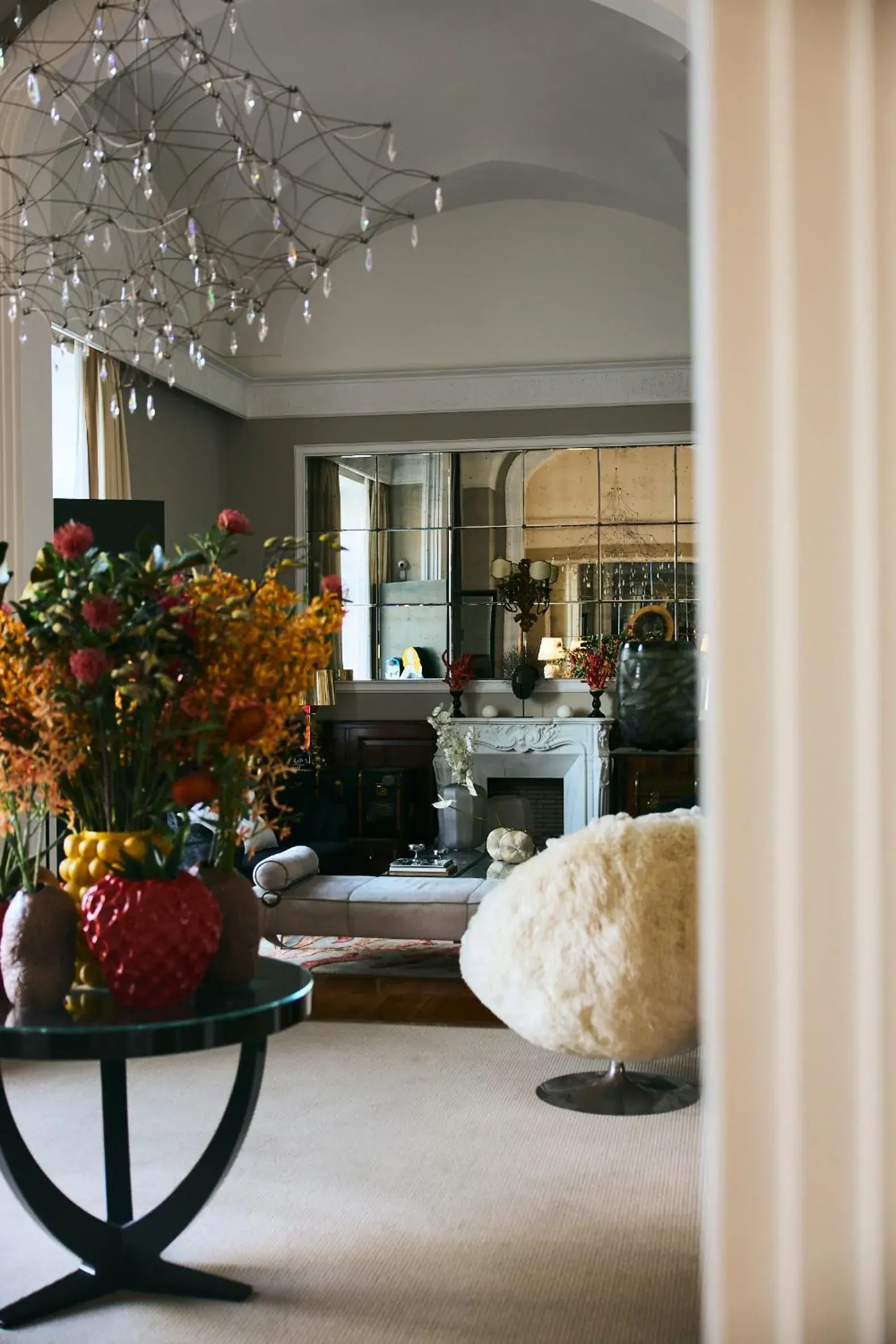 Living room in Palazzo del Corso – Boutique Hotel Living room in Palazzo del Corso – Boutique Hotel