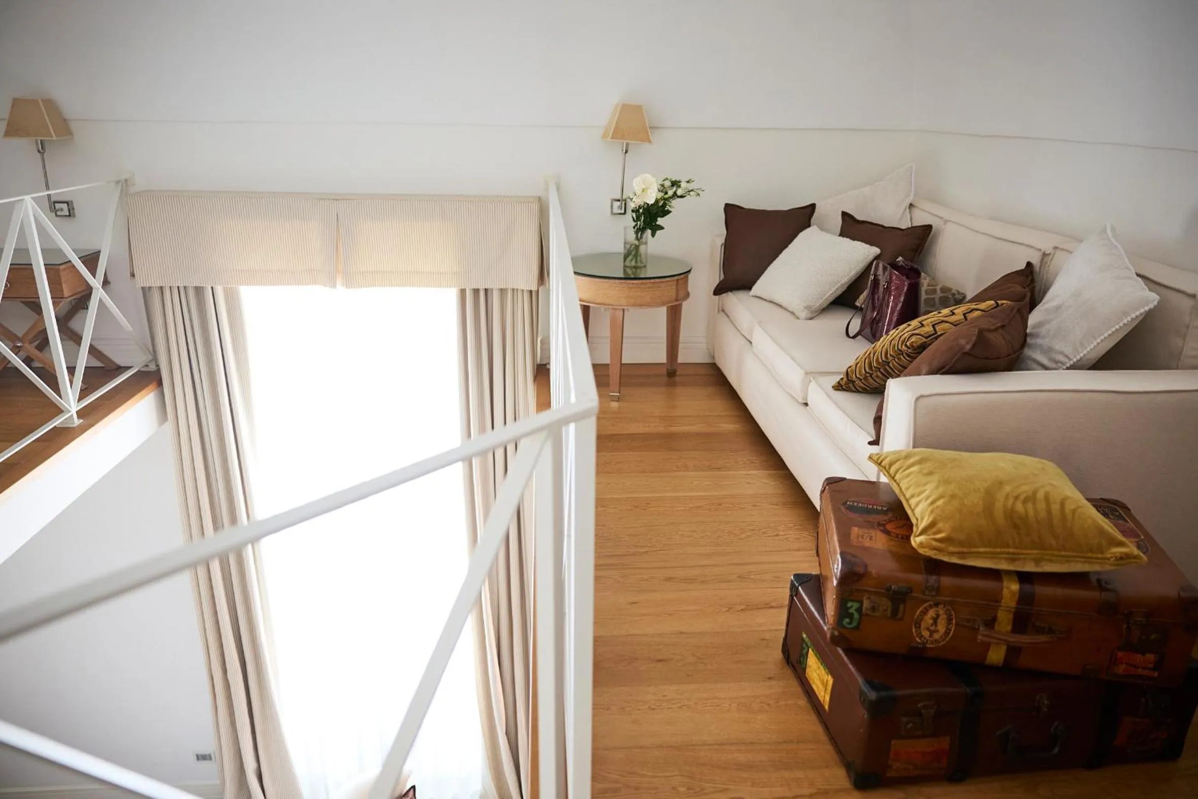 Seating area, Bed in Palazzo del Corso – Boutique Hotel