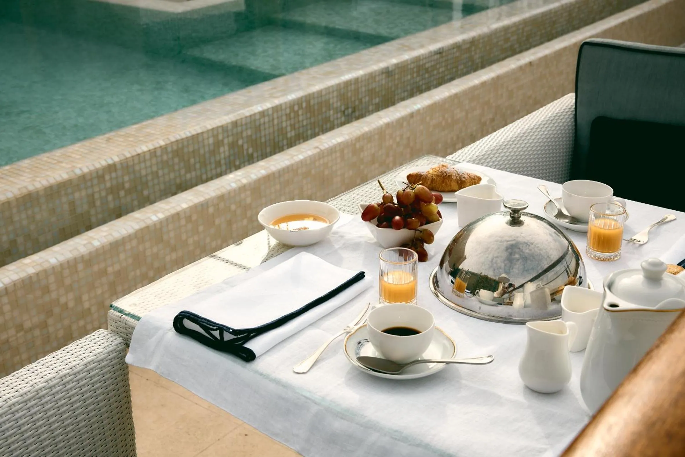 Pool view in Palazzo del Corso – Boutique Hotel