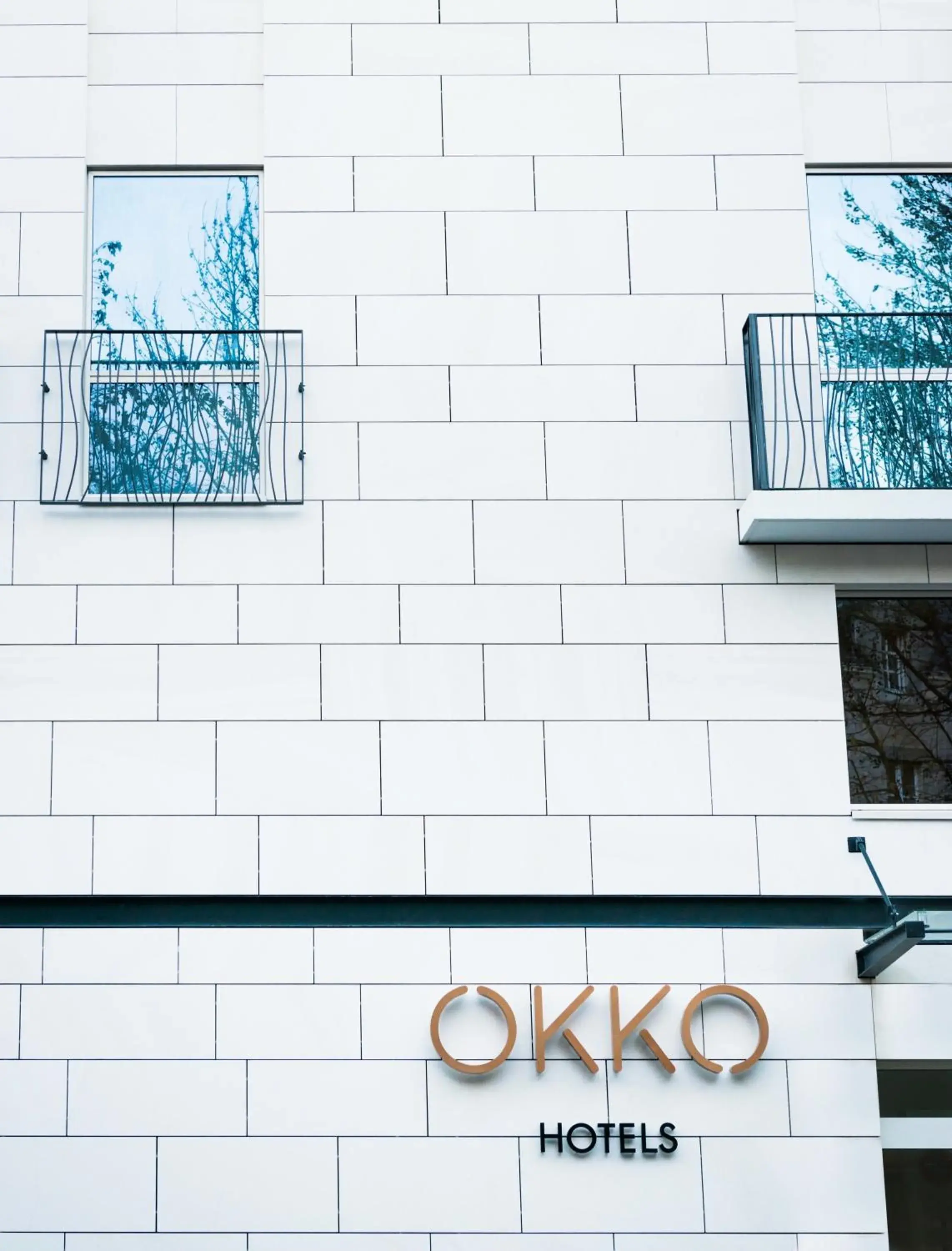 Property building in OKKO Hotels Nantes Centre Ville Property building in OKKO Hotels Nantes Centre Ville