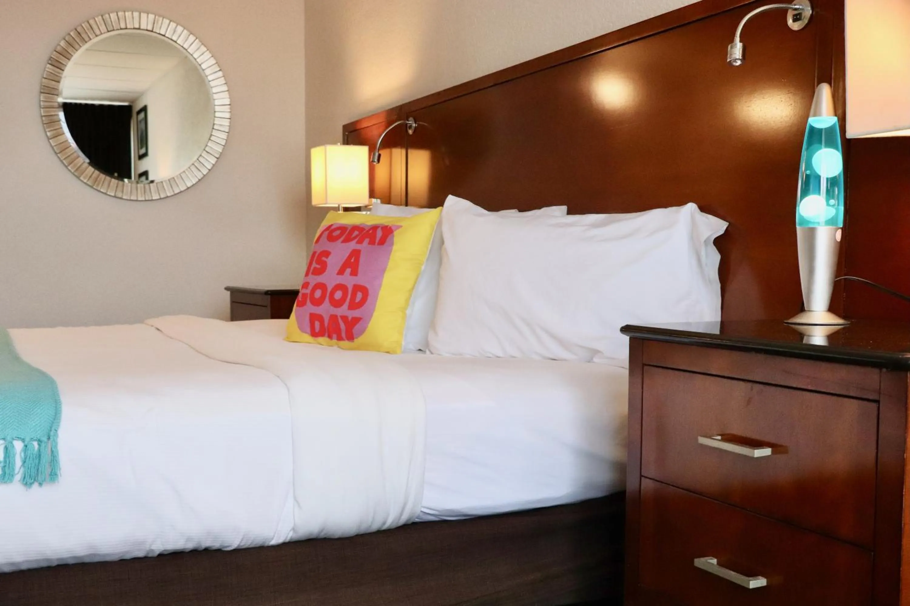 Bedroom in The Retro Hotel