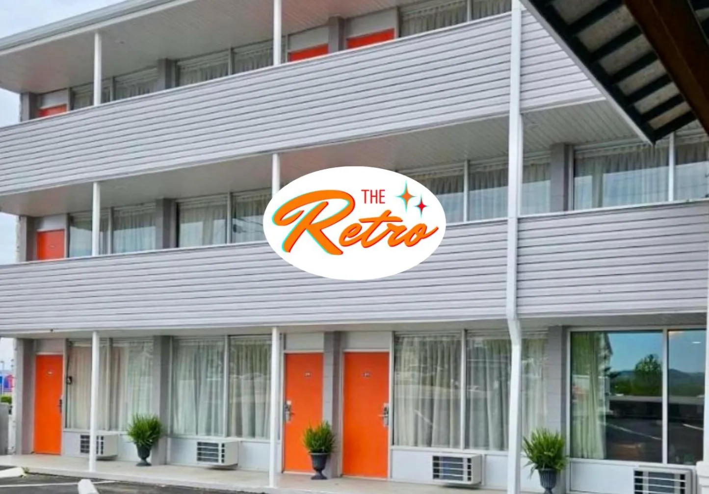 Property building in The Retro Hotel