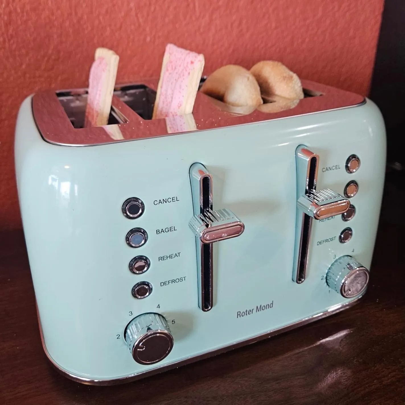 Continental breakfast in The Retro Hotel