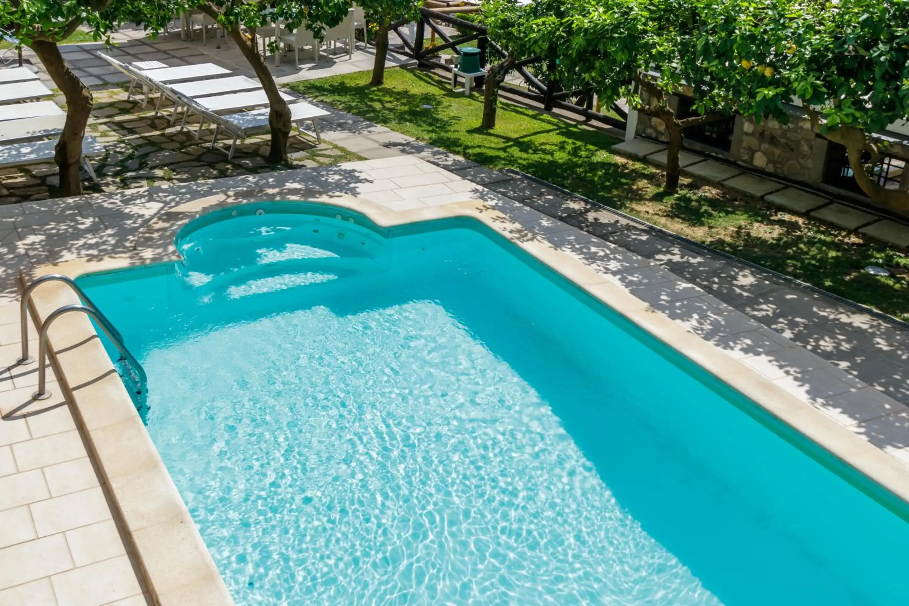 Pool view in Villarena Relais Pool view in Villarena Relais