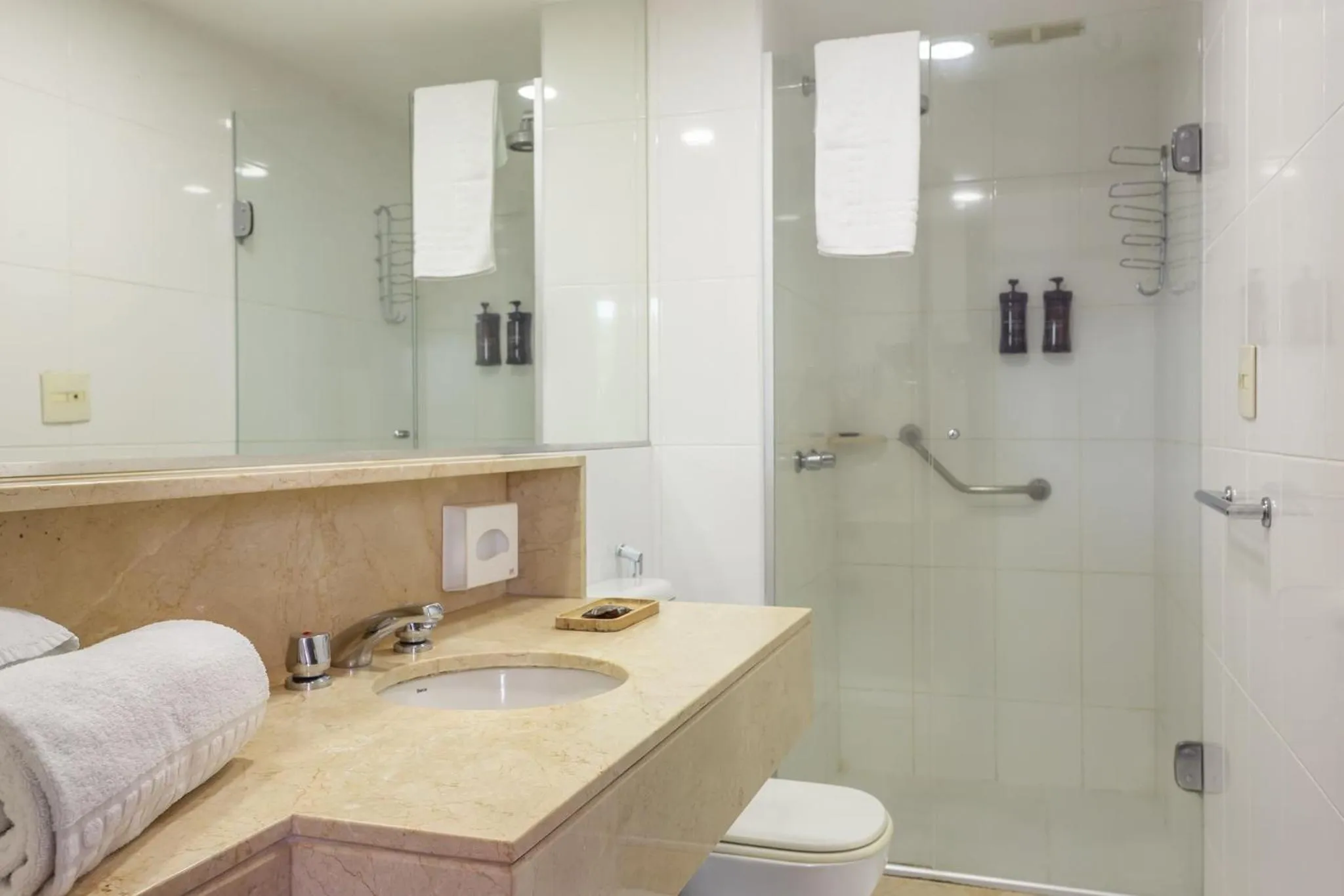 Toilet in Xtay Privilege Botafogo - Apartamentos a 6min da praia e próximo a Copacabana