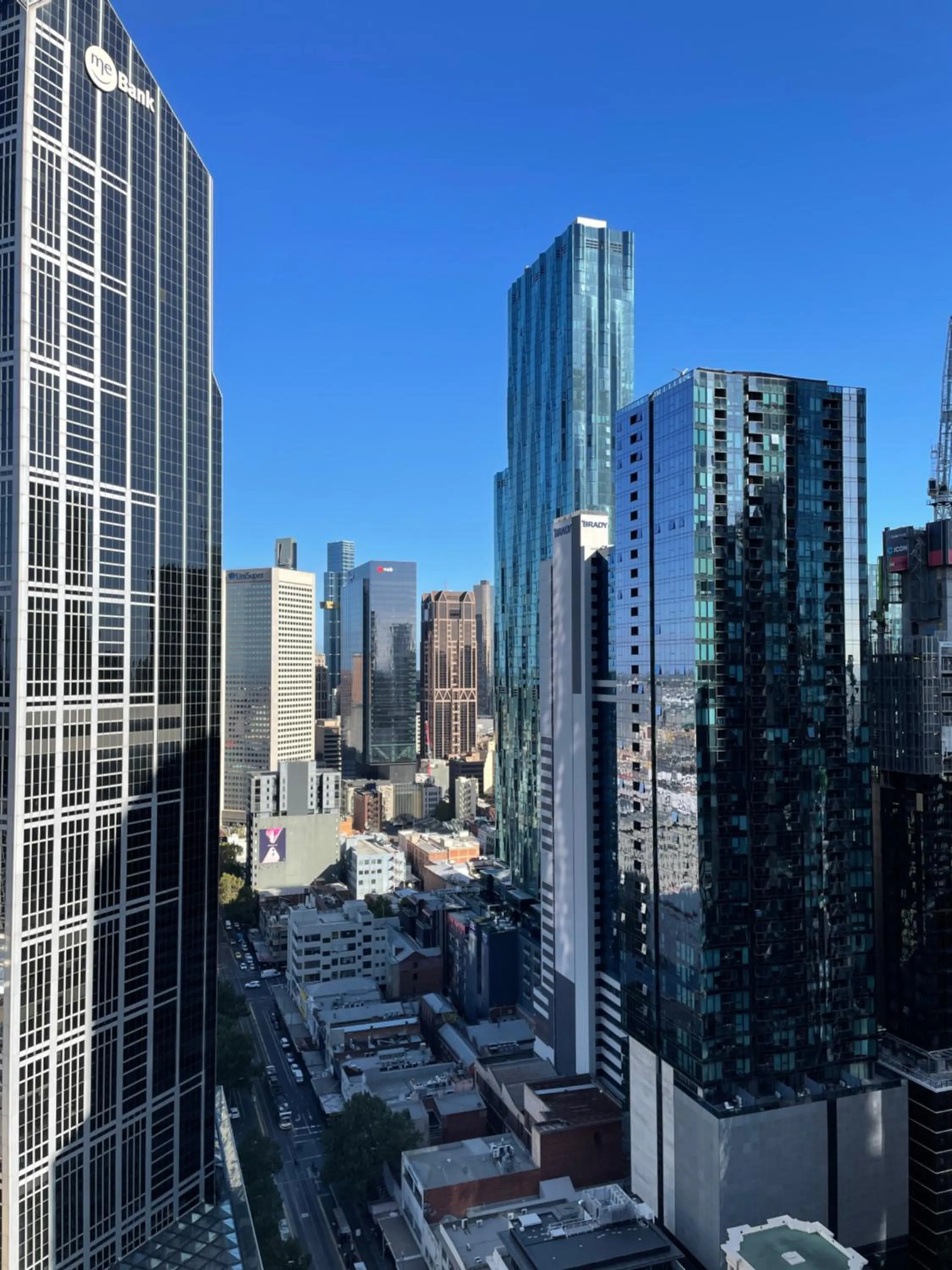 City view in Readyset Apartments at Empire