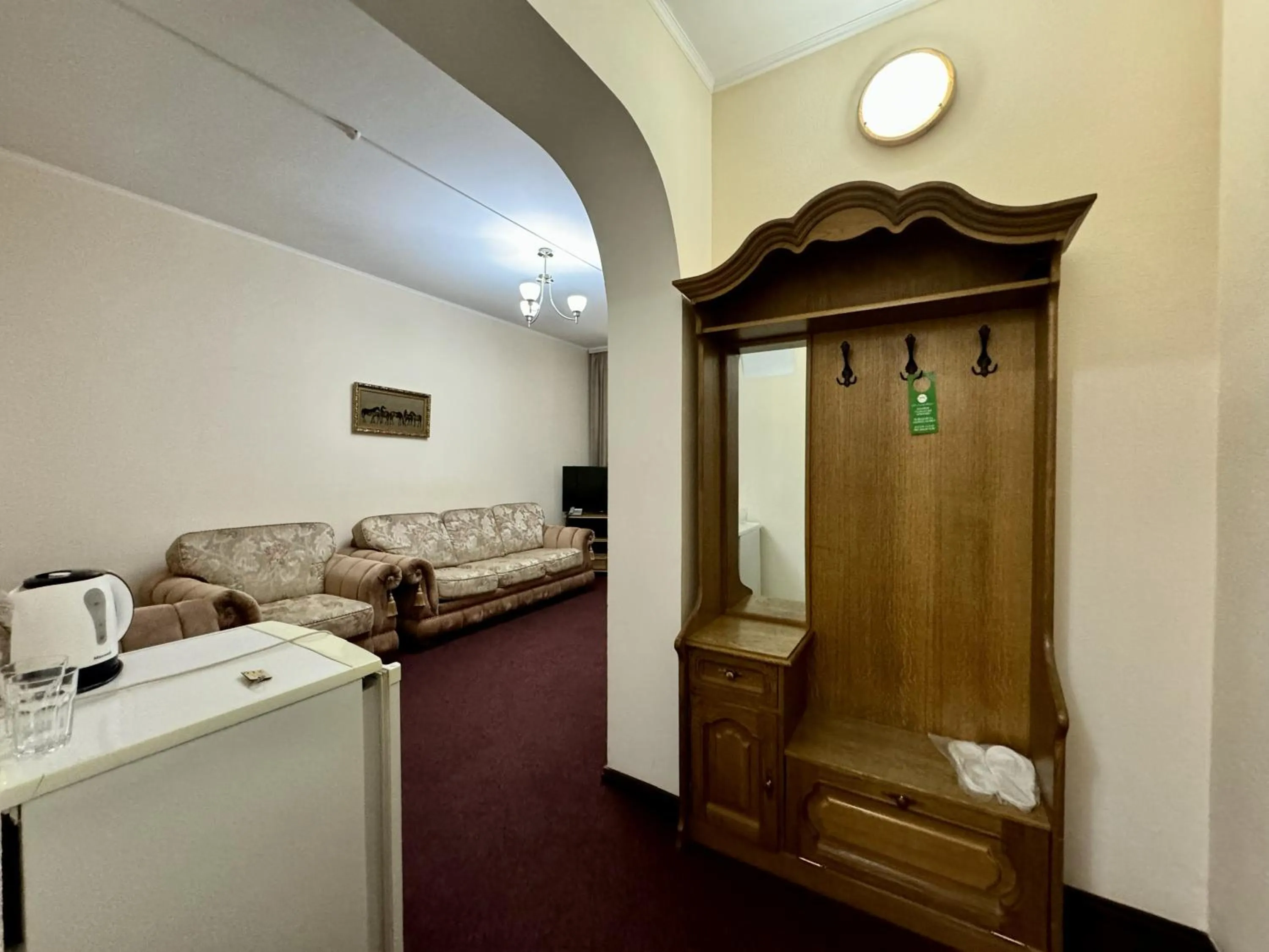 Living room in Hotel Zhambyl