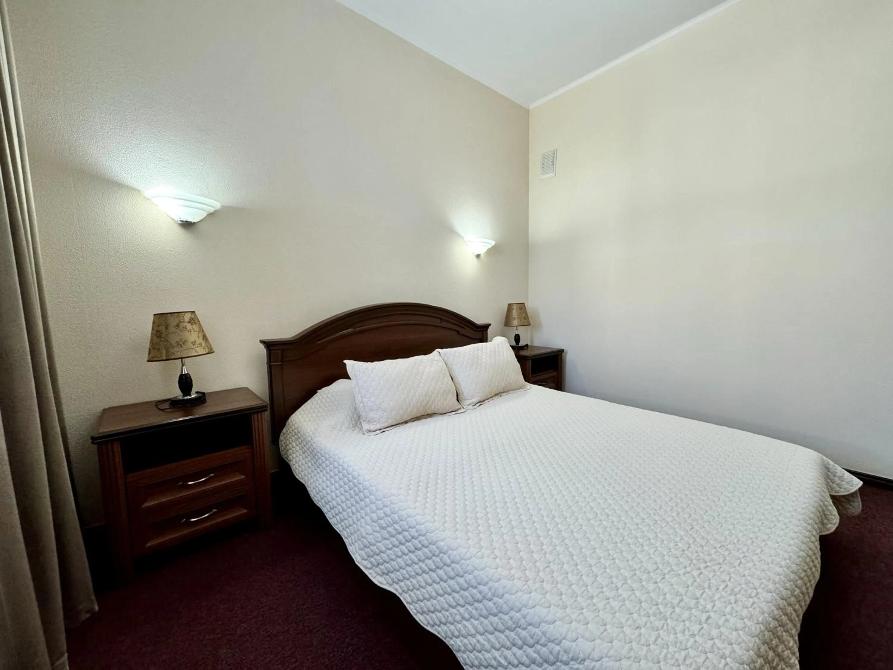 Bed in Hotel Zhambyl