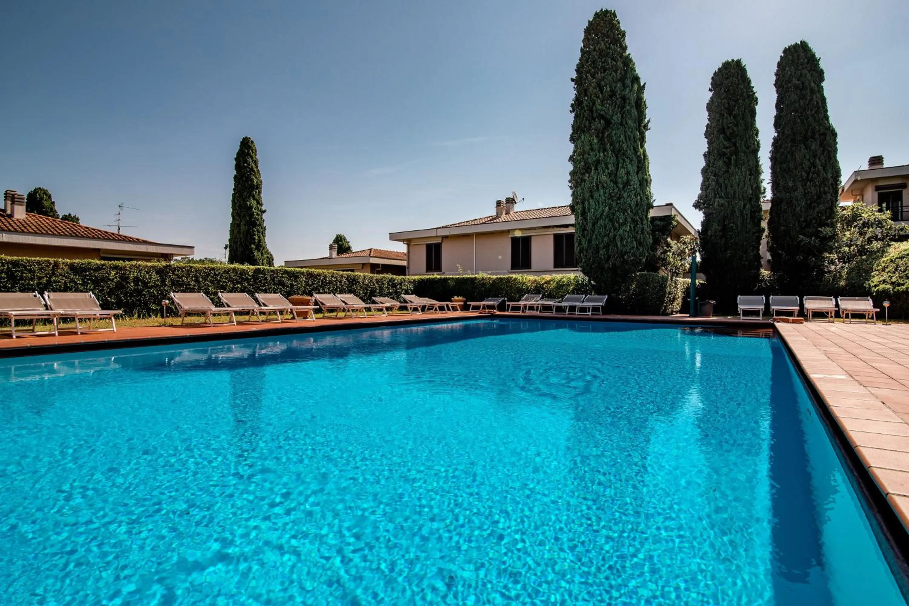 Swimming pool in Residence Poggio Golf Chianti Firenze