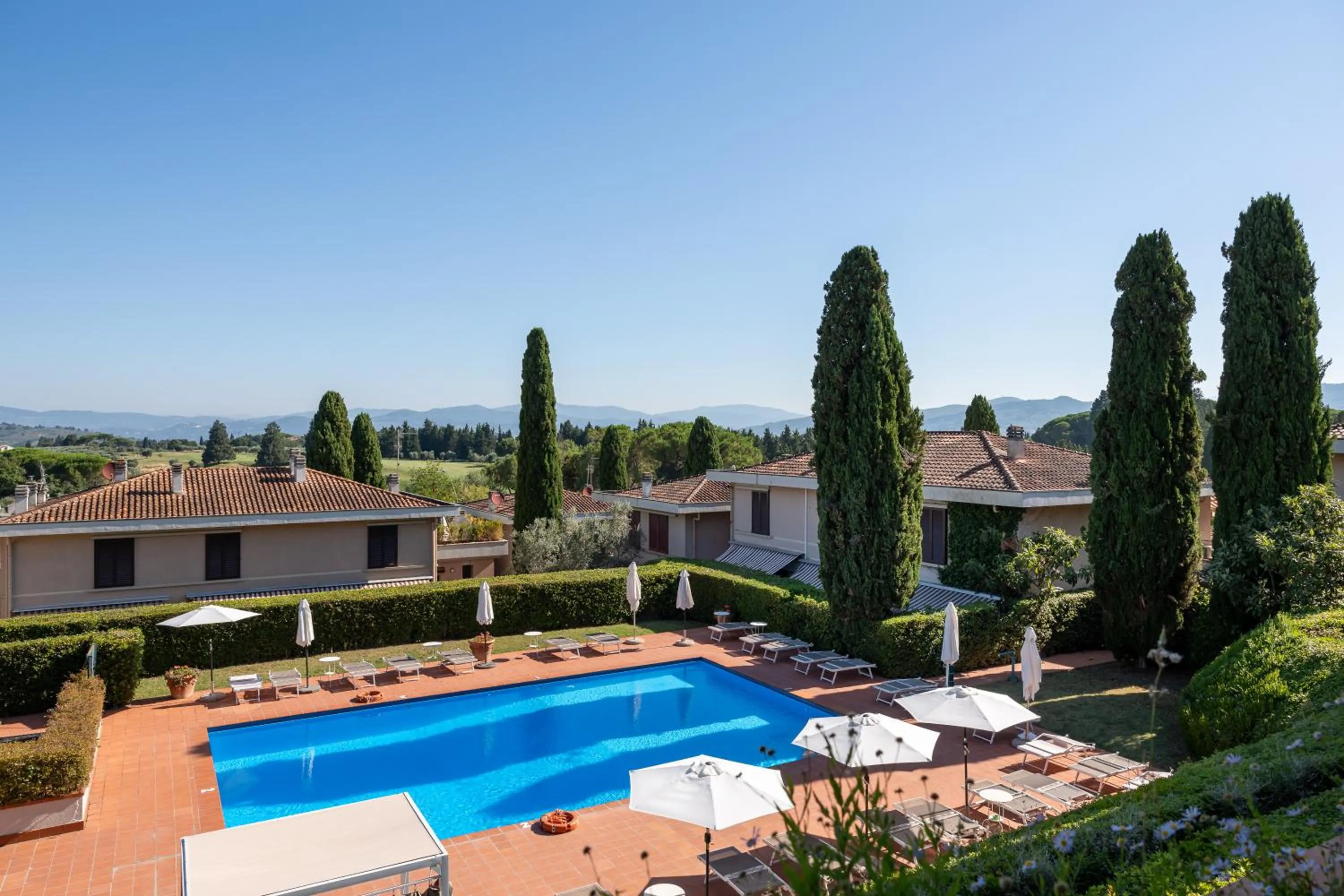 Swimming pool in Residence Poggio Golf Chianti Firenze