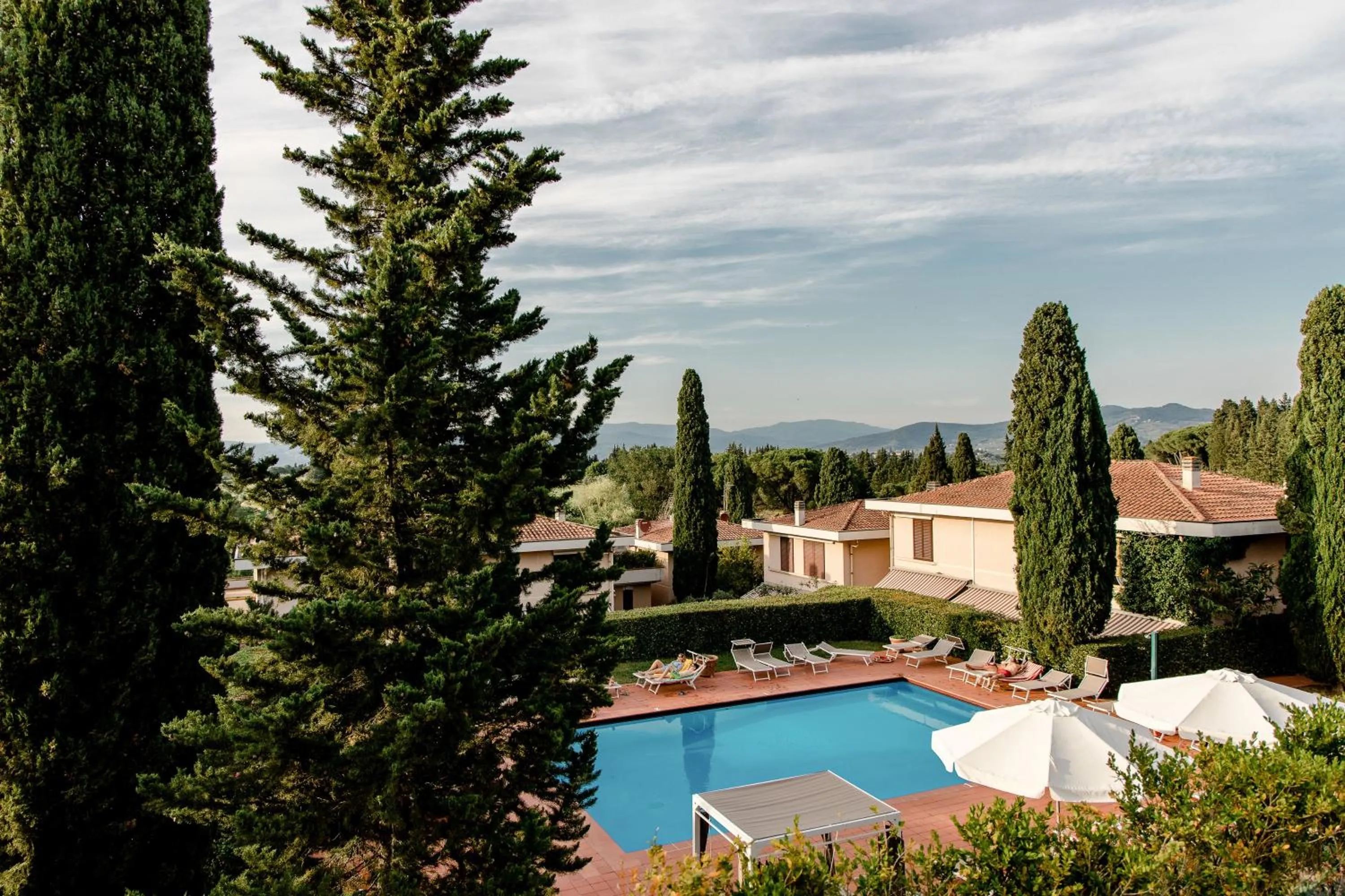 Swimming pool in Residence Poggio Golf Chianti Firenze